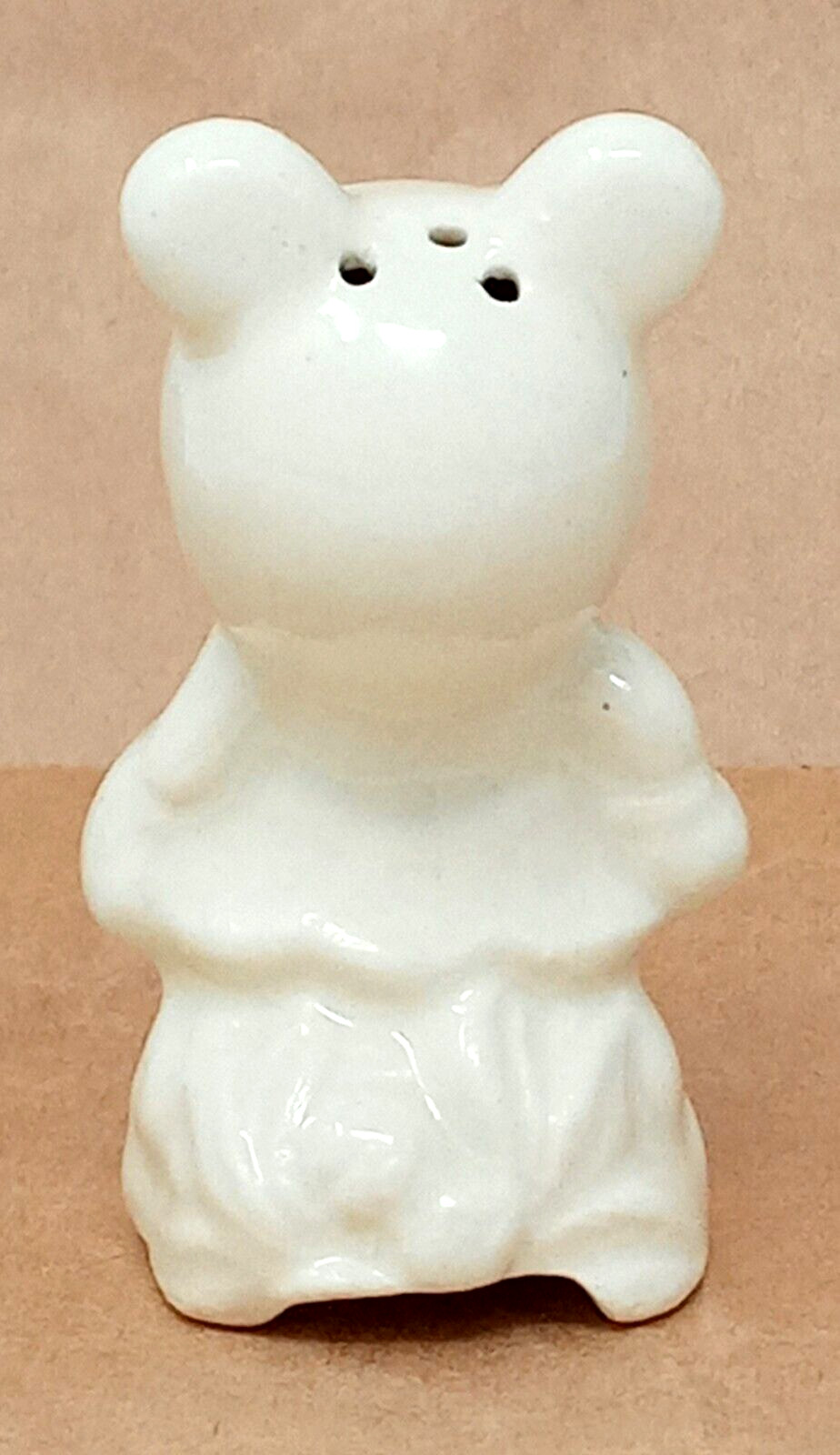 Shawnee Pottery Minnie Mouse Shaker single Cold Painted Ceramic 1950s