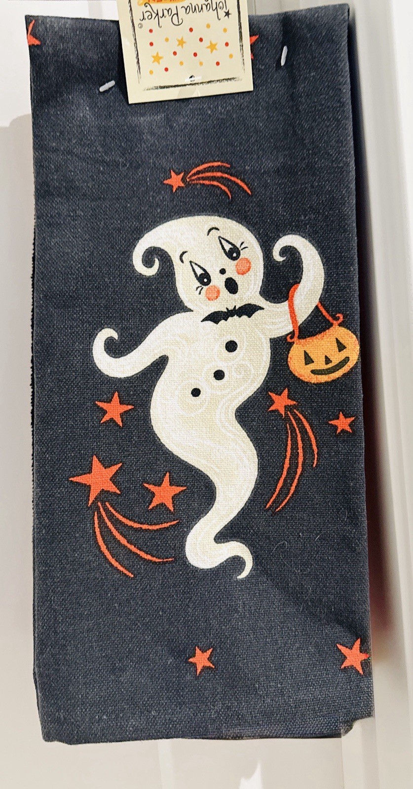 Johanna Parker Gus Ghost Kitchen Towel New Halloween 2026 Trick Or Treat