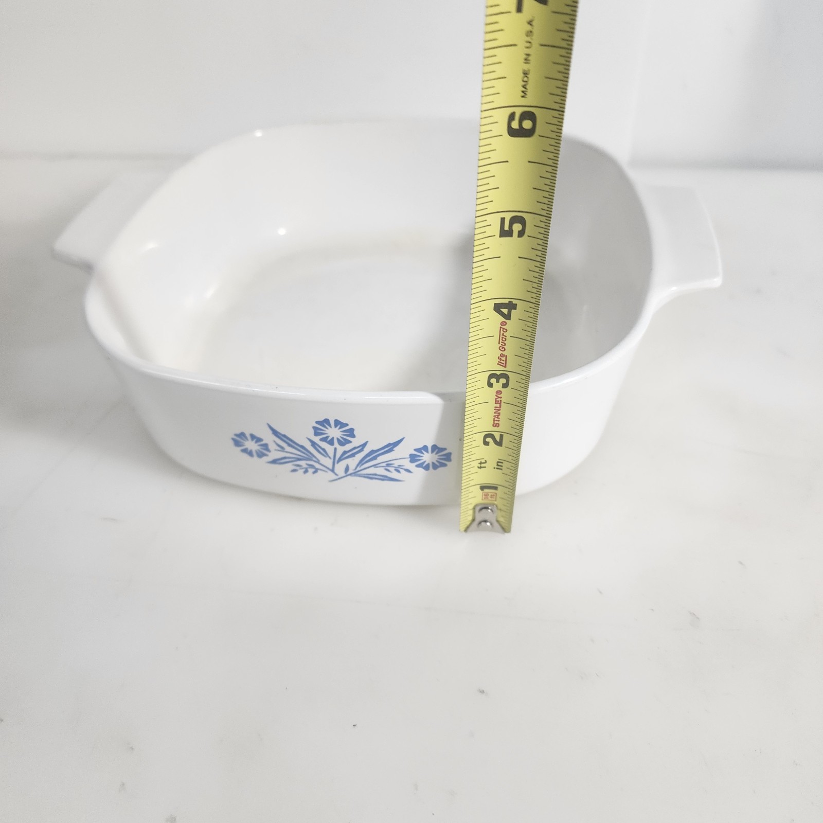 Corning Ware P-9-B A-2-B Blue Cornflower 2 1 Qt Casserole Dish Set Lot 2 USA