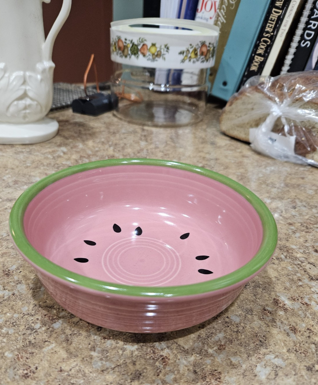 HLC Fiesta Watermelon 5 5/8″ Coupe Cereal Bowl Excellent Rare!
