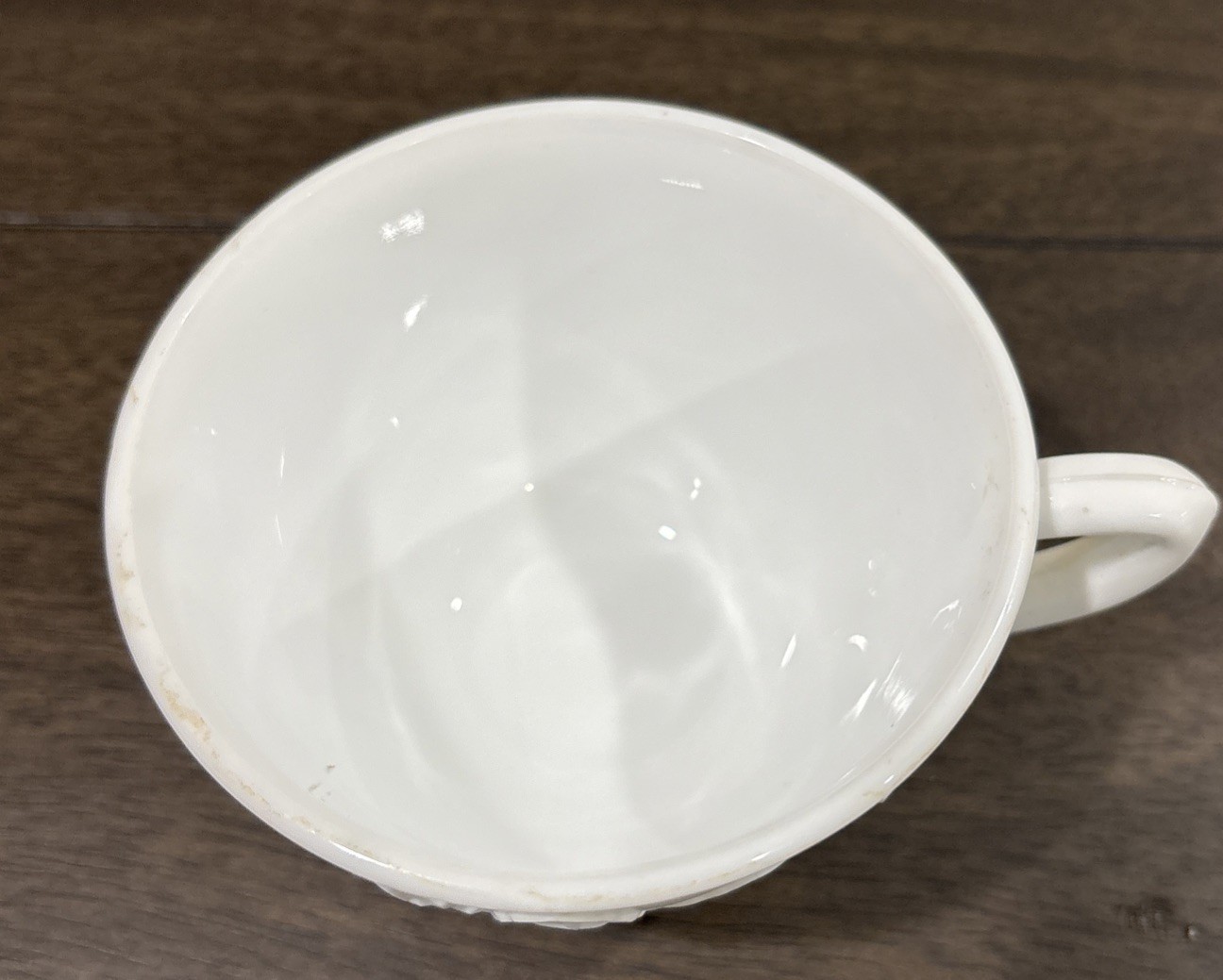 Grape Harvest Vintage White Milk Glass Coffee Tea Cup Replacement