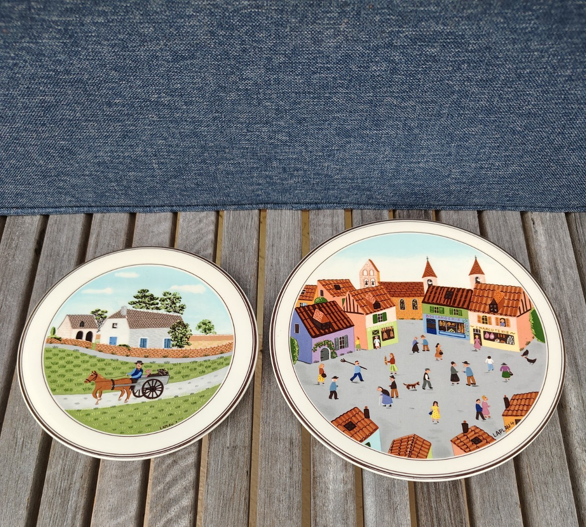 Villeroy & Boch Trivet 7 7/8″ Design Naif and 6 1/2” Free Shipping