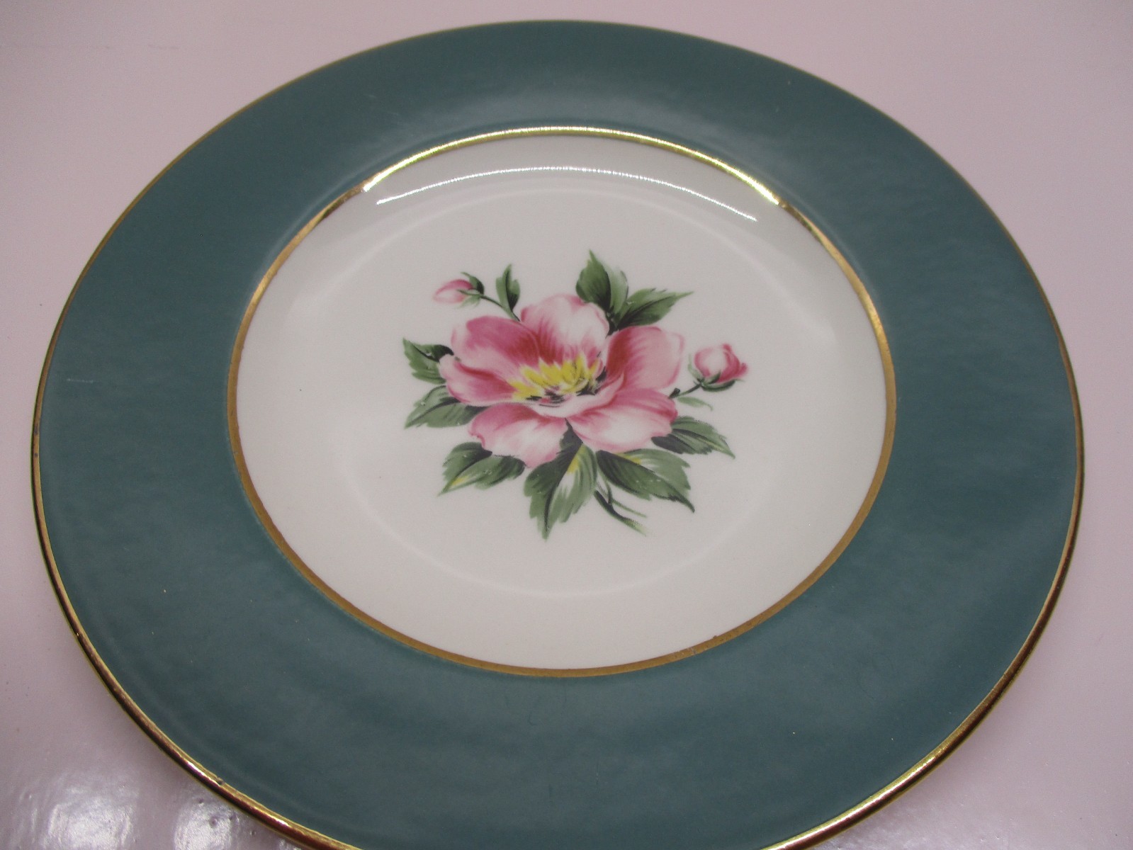 Vintage Mismatched China Dinner Plates & Bread Plates ~ 10pcs-Beautiful-Colorful