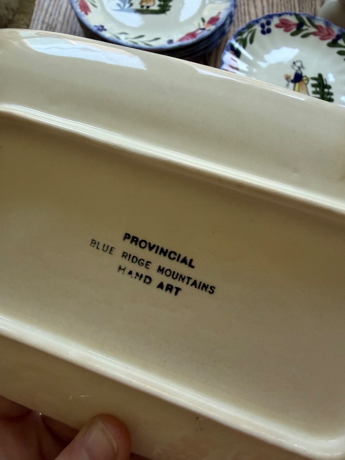 Rare-to-Find Blue Ridge Pottery Set