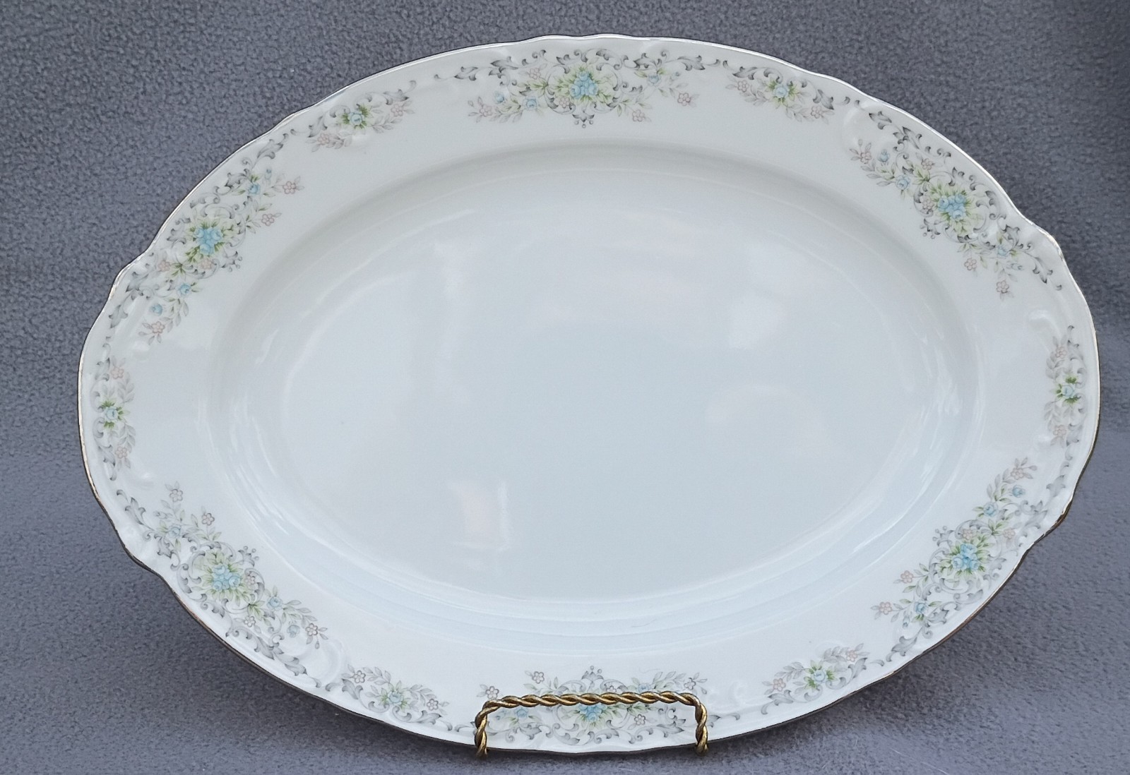 Norleans – Theresa – Oval Serving Platter – 8 7/8″ x 12 3/8″