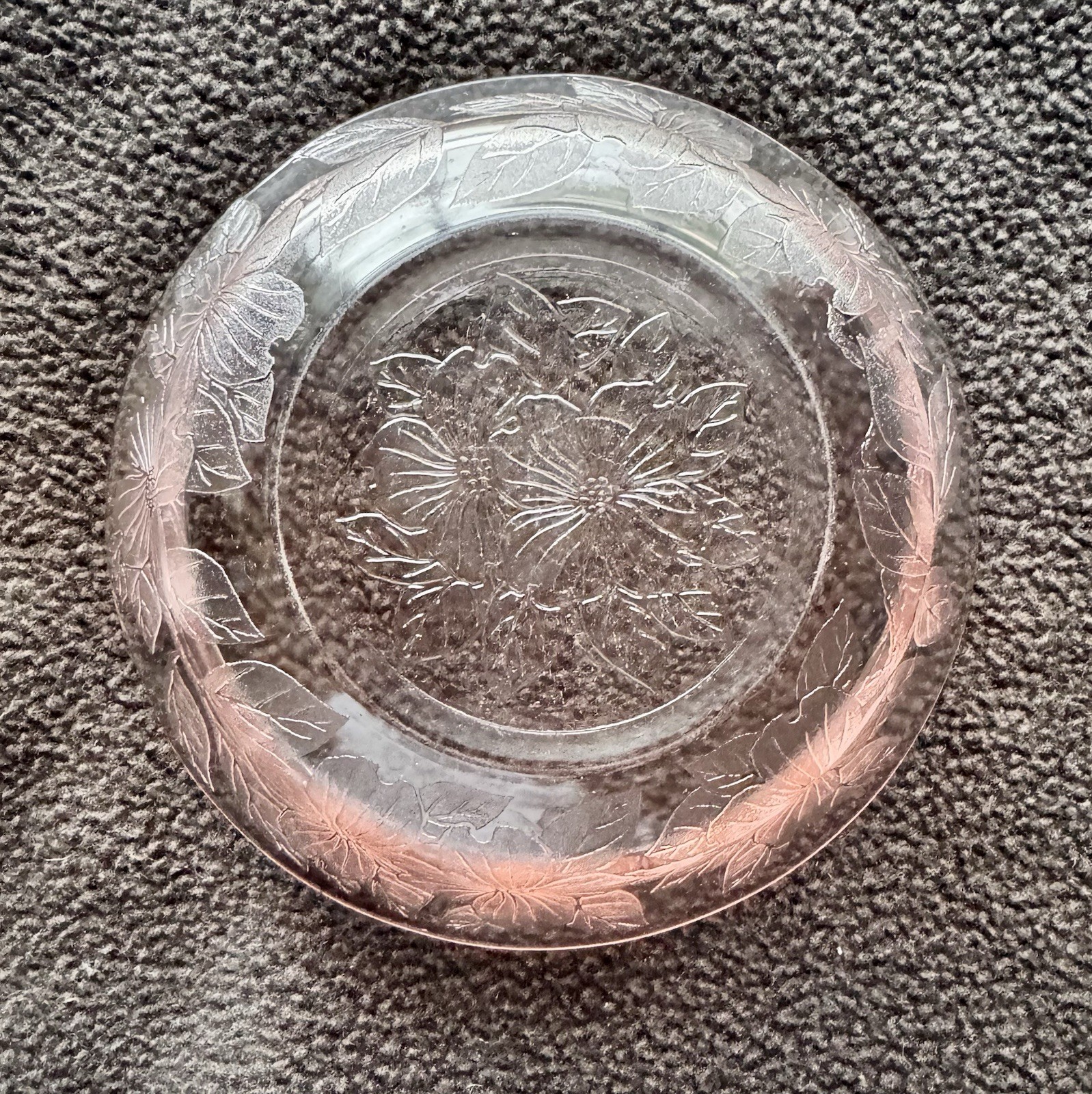 “Apple Blossom” Pink Dogwood Cereal Berry bowl 5 1/2″ Macbeth-Evans