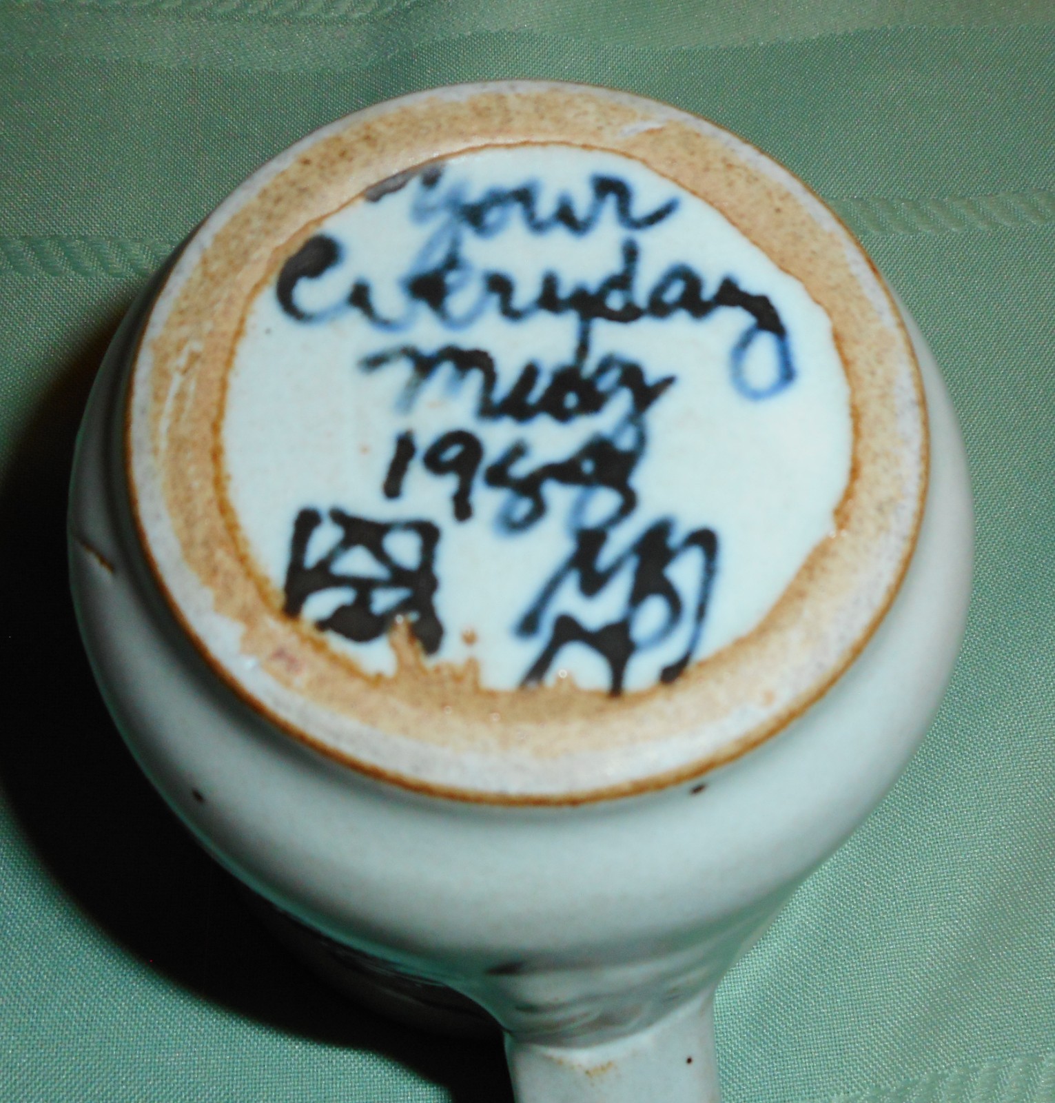 Rare 1988 Your Everyday Collection ~ Iron Mountain Stoneware by Nancy Patterson