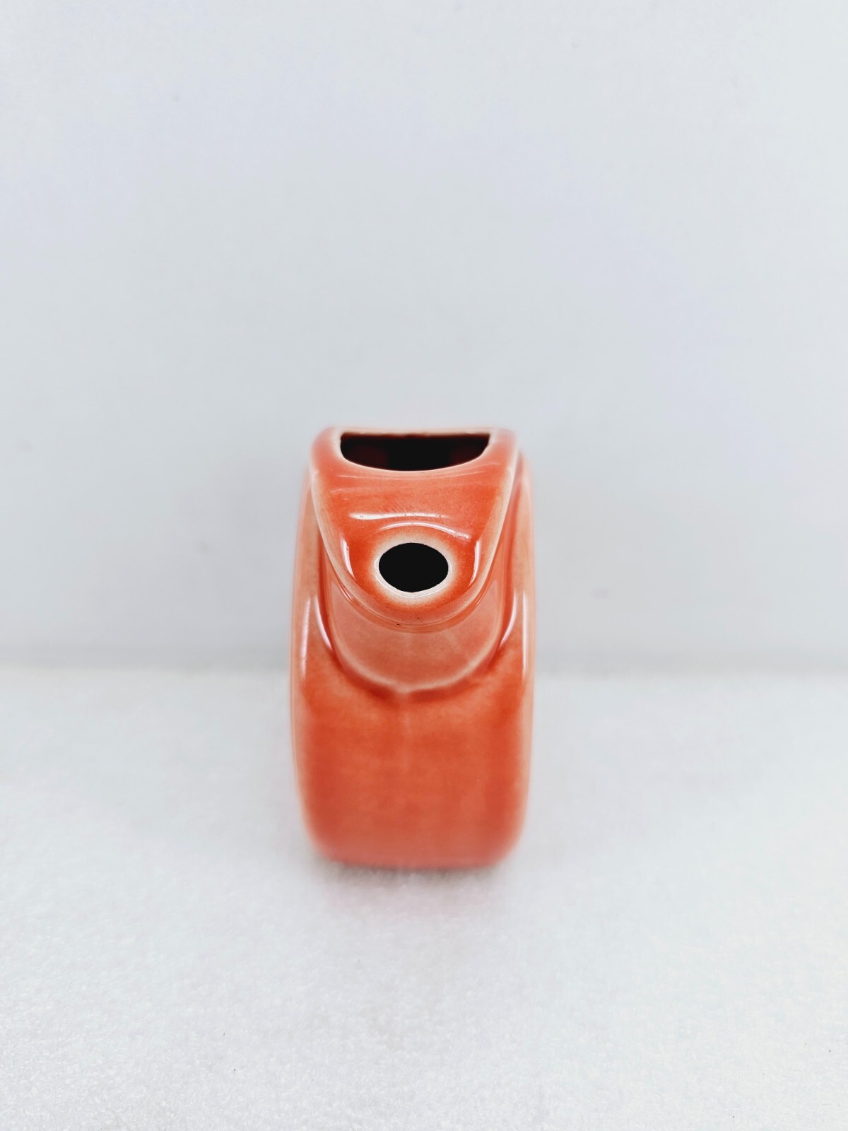 MINI DISK PITCHER creamer PERSIMMON orange NEW FIESTA 5 OZ.