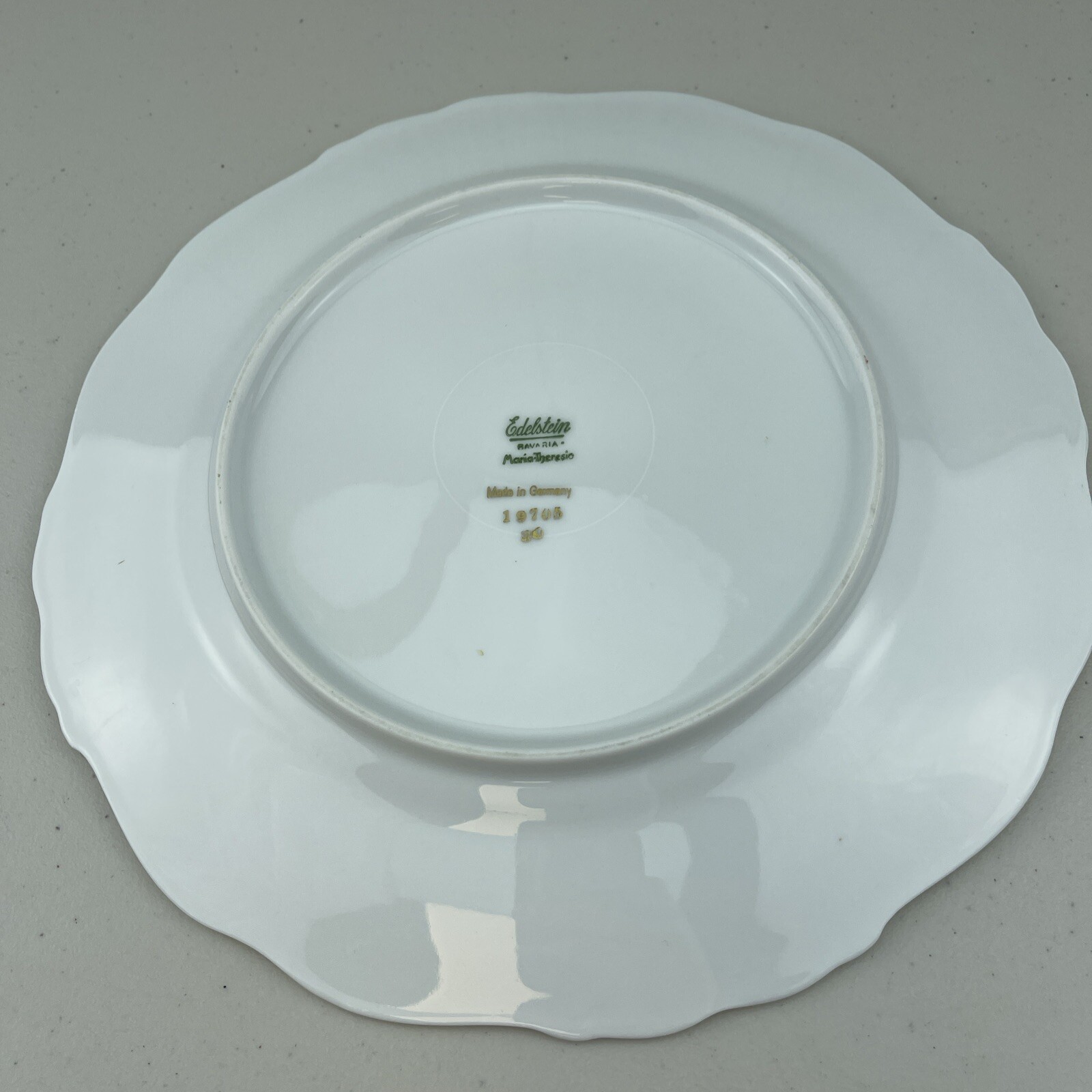 Edelstein Bavaria Maria-Theresia OAKLAND 19705 30 Dinner Plate 10″