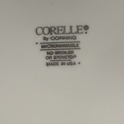 Corelle Corning Blue Dusk Salad Plate 7.25 Inches – Retired 1990