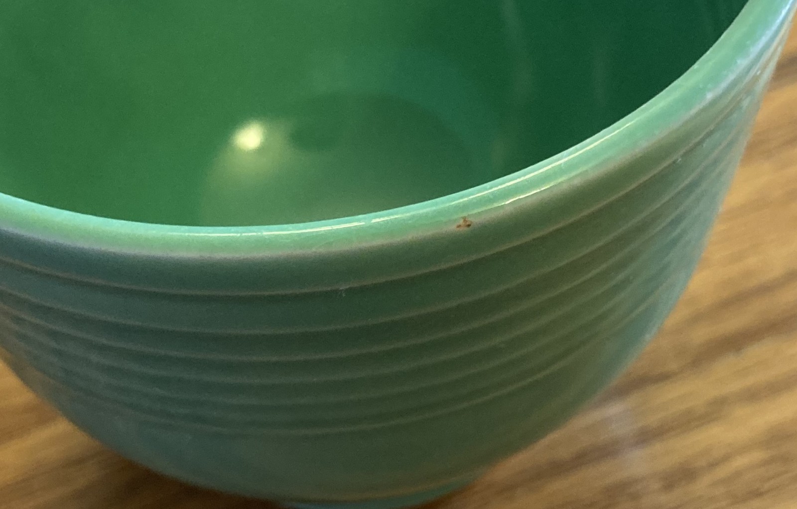 Vintage Fiestaware – Cup and saucer set in original green (exc.) (1936-1969)