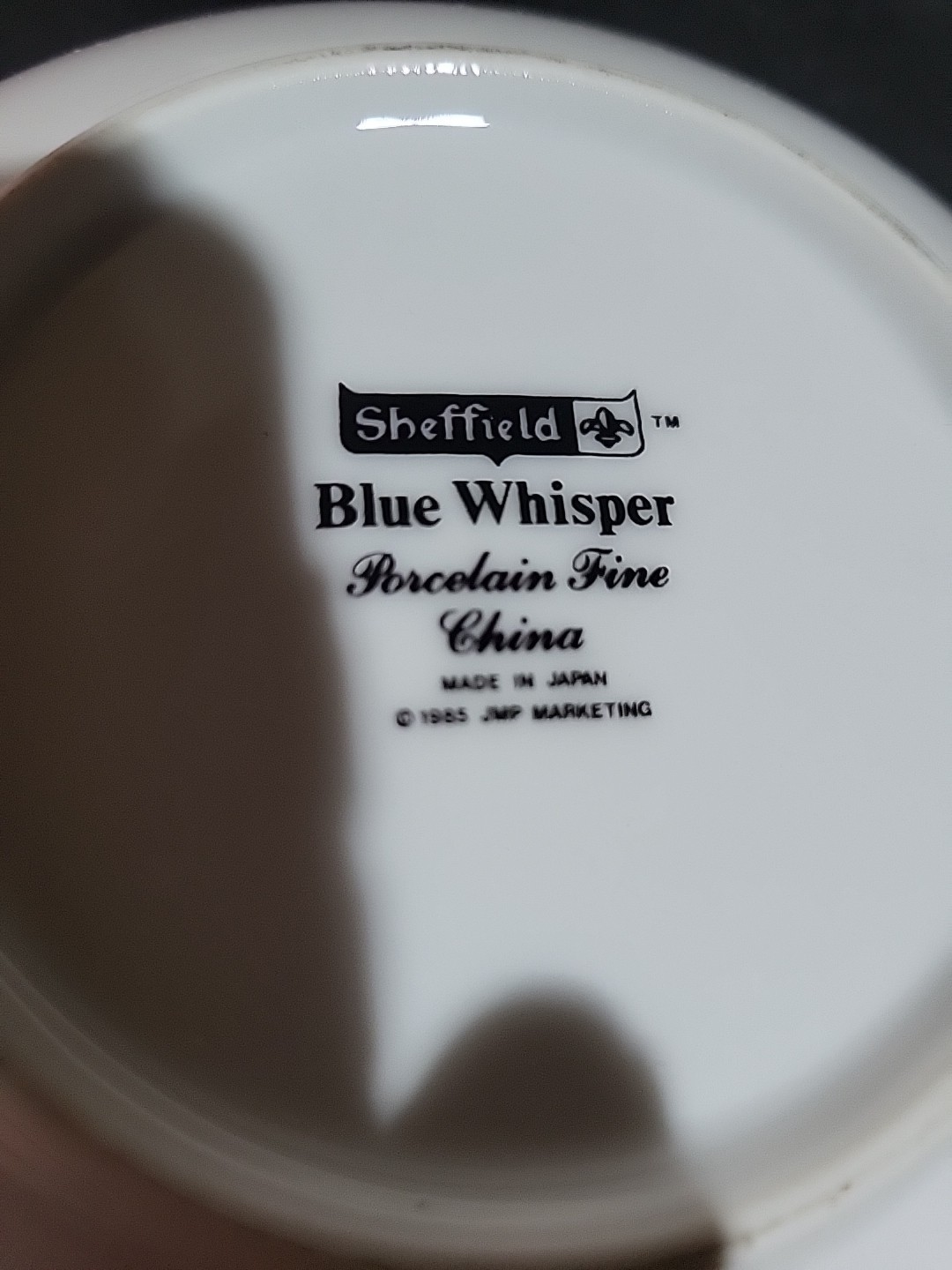 Sheffield Blue Whisper Porcelain China 5 1/2″ Cereal Berry Bowls Japan