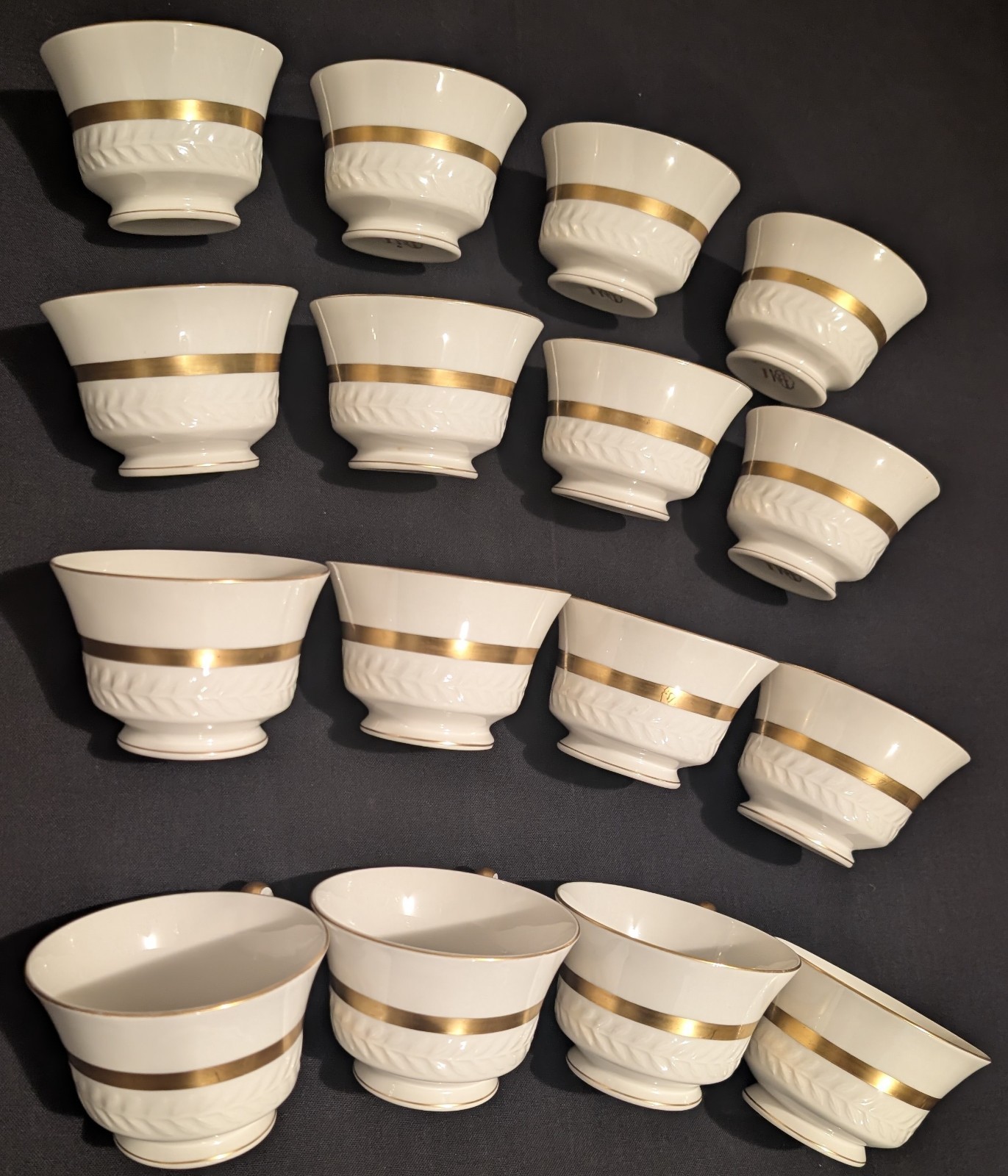 Vtg 1936-57 (68) Pcs Theodore Haviland EMBASSY pattern Porcelain N.Y. USA NICE