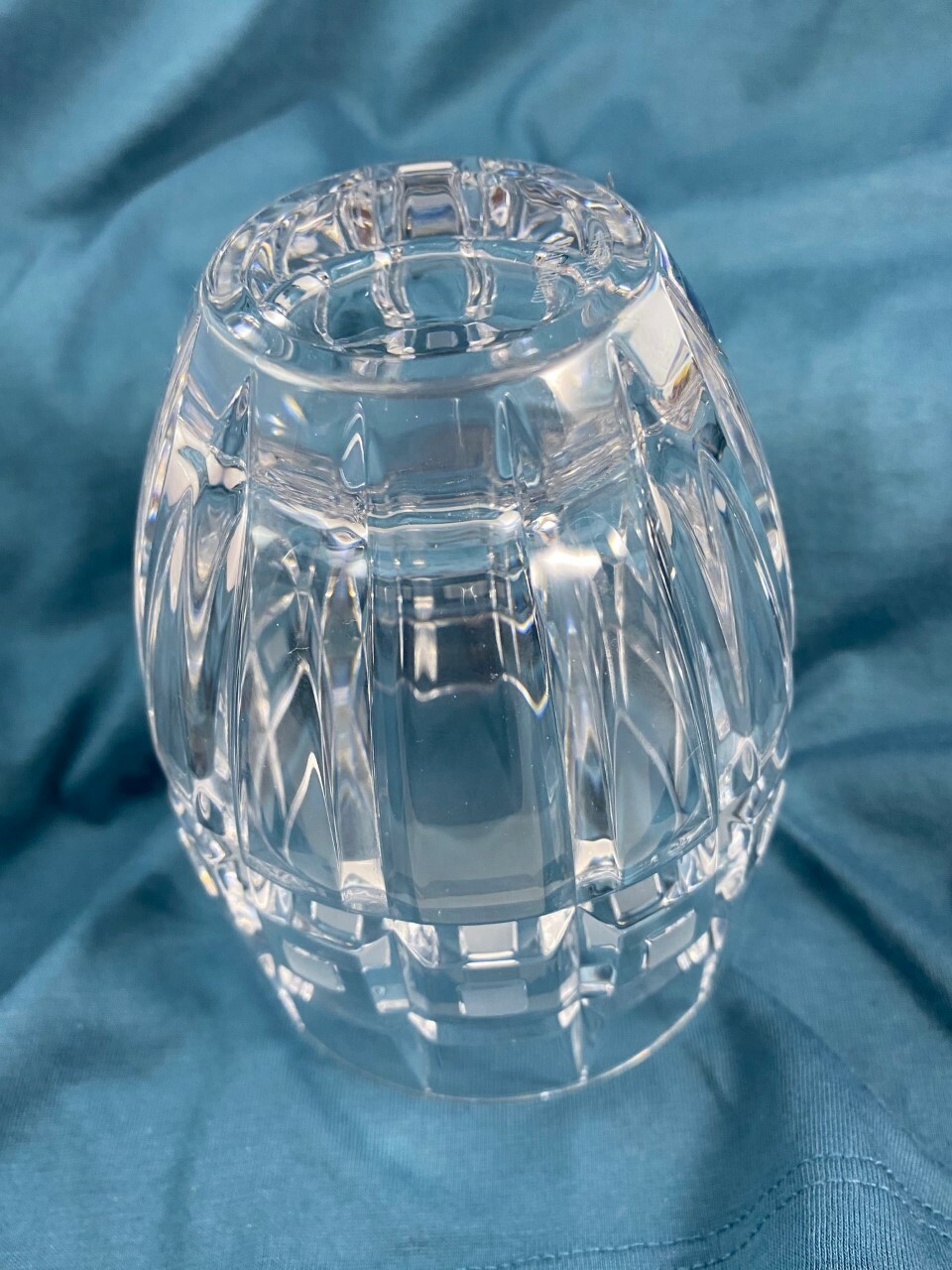 Stunning MARQUIS by WATERFORD Crystal QUADRATA Double Old Fashion