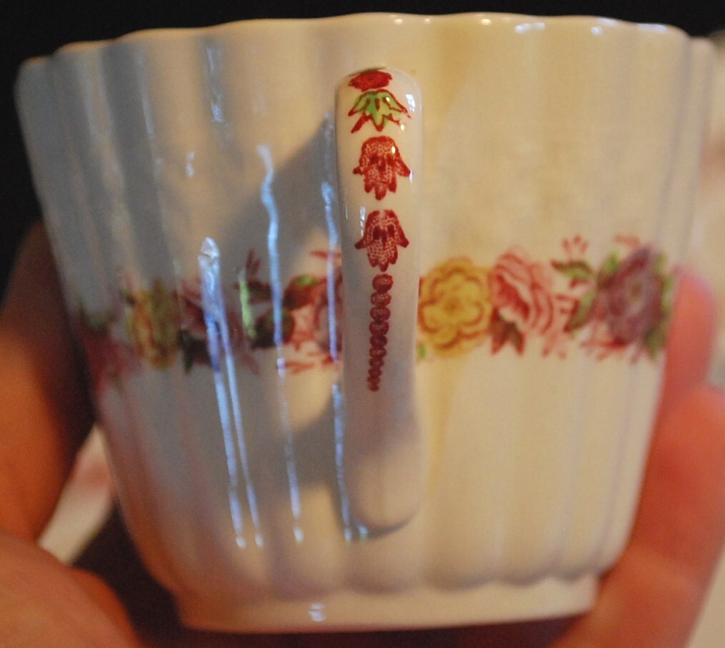 Vtg Set 3 SPODE ROSE BRIAR 5 Piece Place Settings [15 pc total] England OLD MARK