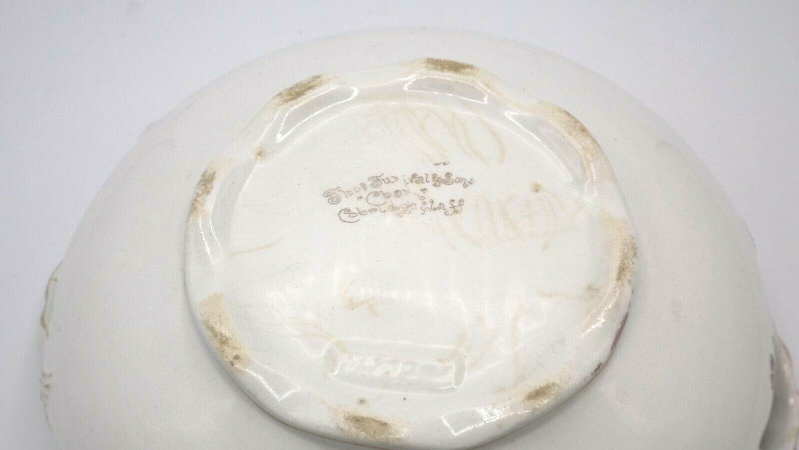 Thomas Furnival and Sons Covered serving Dish Charm Pattern