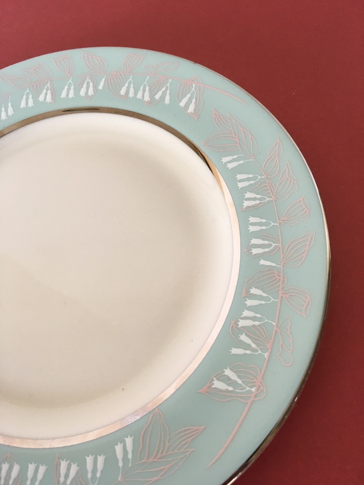 2 Vintage Nancy Prentiss Foxhall Bread and Butter Plates USA c1960s EUC 6 1/2″