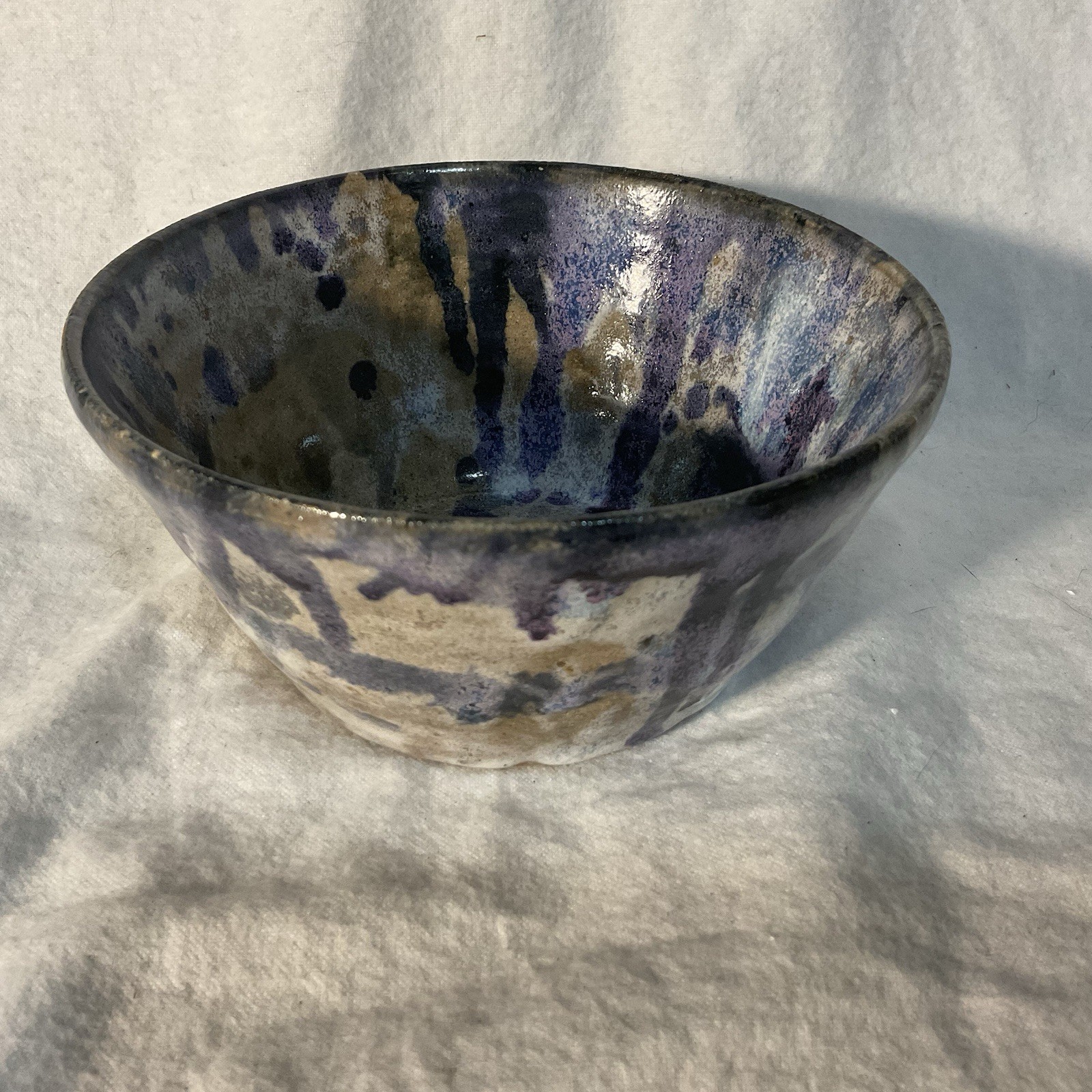 Studio Pottery- 6″ Bowls, Set of 2, Artist Signed