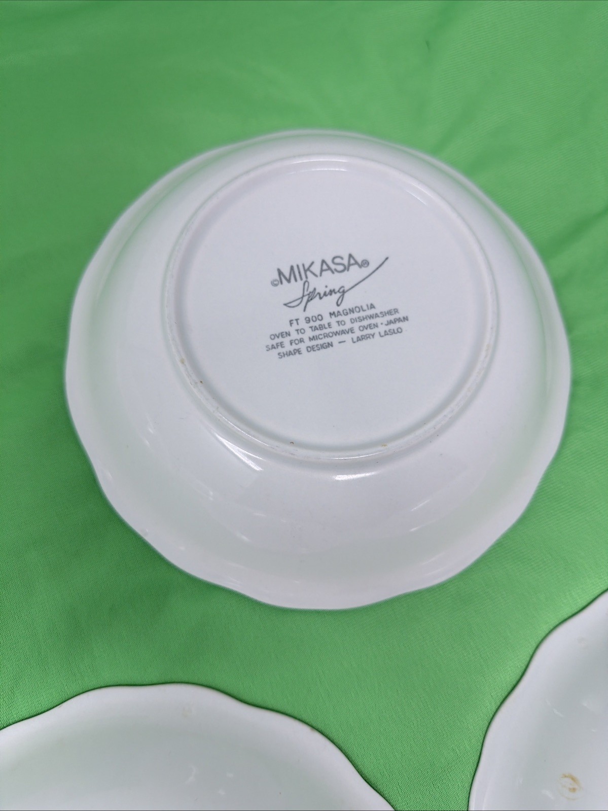 Set of 5 Mikasa Spring Magnolia FT900 Coupe Soup Bowl 7.75″ Larry Laslo
