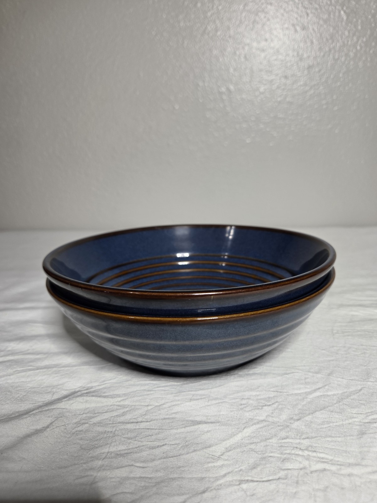 Pfaltzgraff Blue Pointe 7.75in Cereal Bowls Set Of 2
