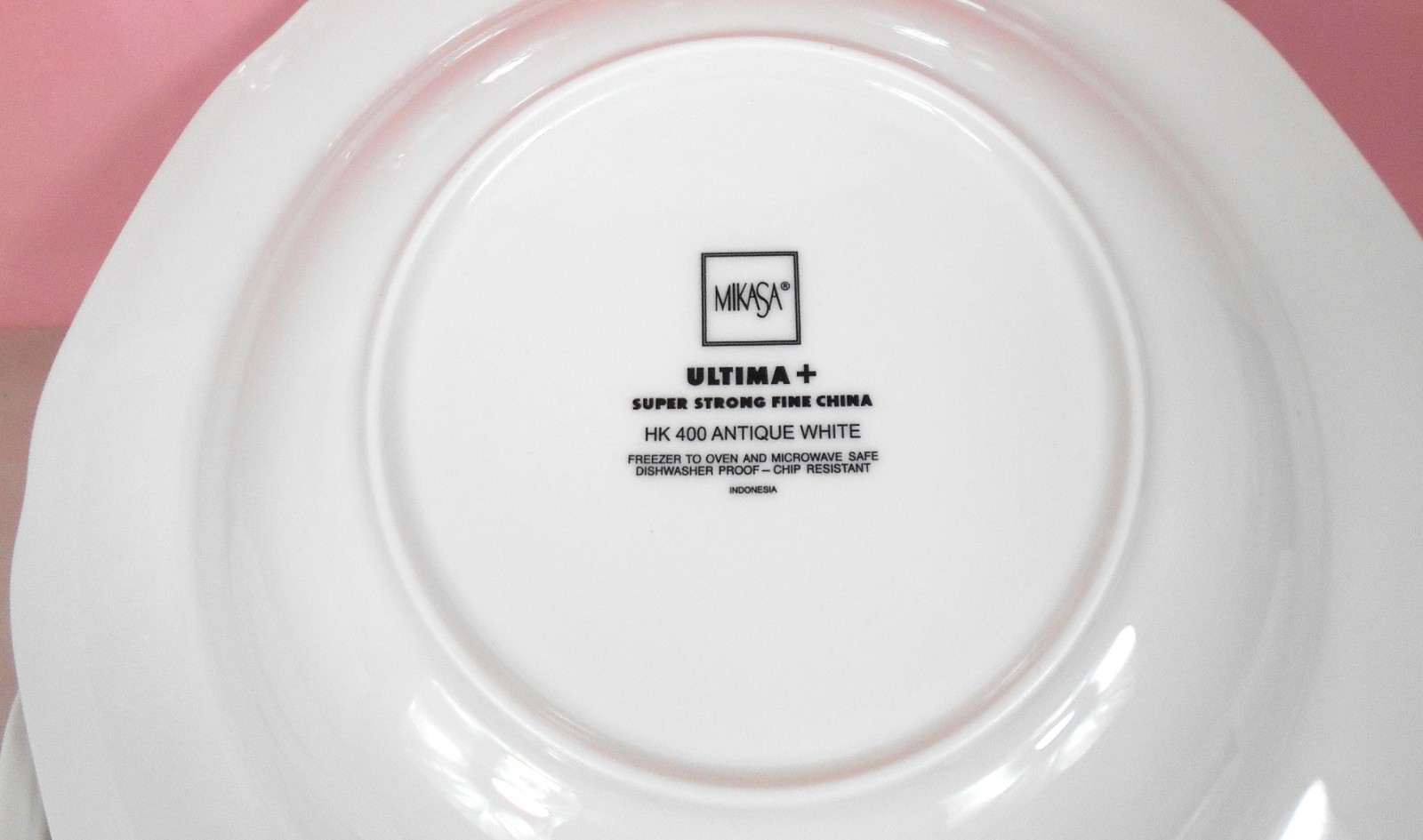 Mikasa Ultima + Plus HK400_Super Strong_Antique White_ 9 1/4 Inches_1 Soup Bowl_