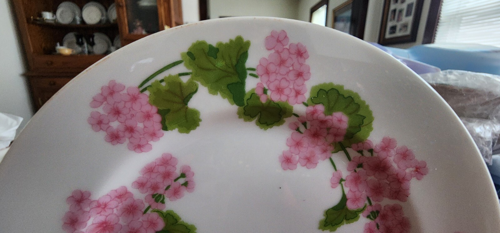 Because Salad Plate (s) 7 1/2″ Round Mikasa L9006 Japanese White Pink Green !