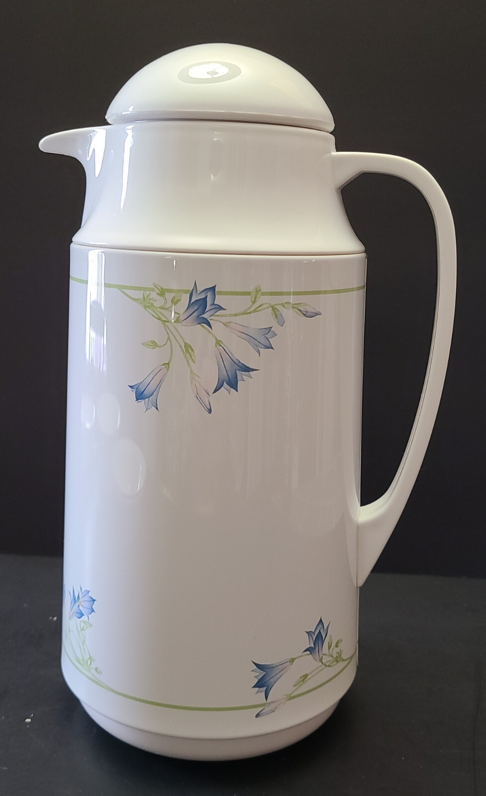 Corelle Impressions Blue Dusk Thermal Server Carafe 1 Qt New Box Vintage