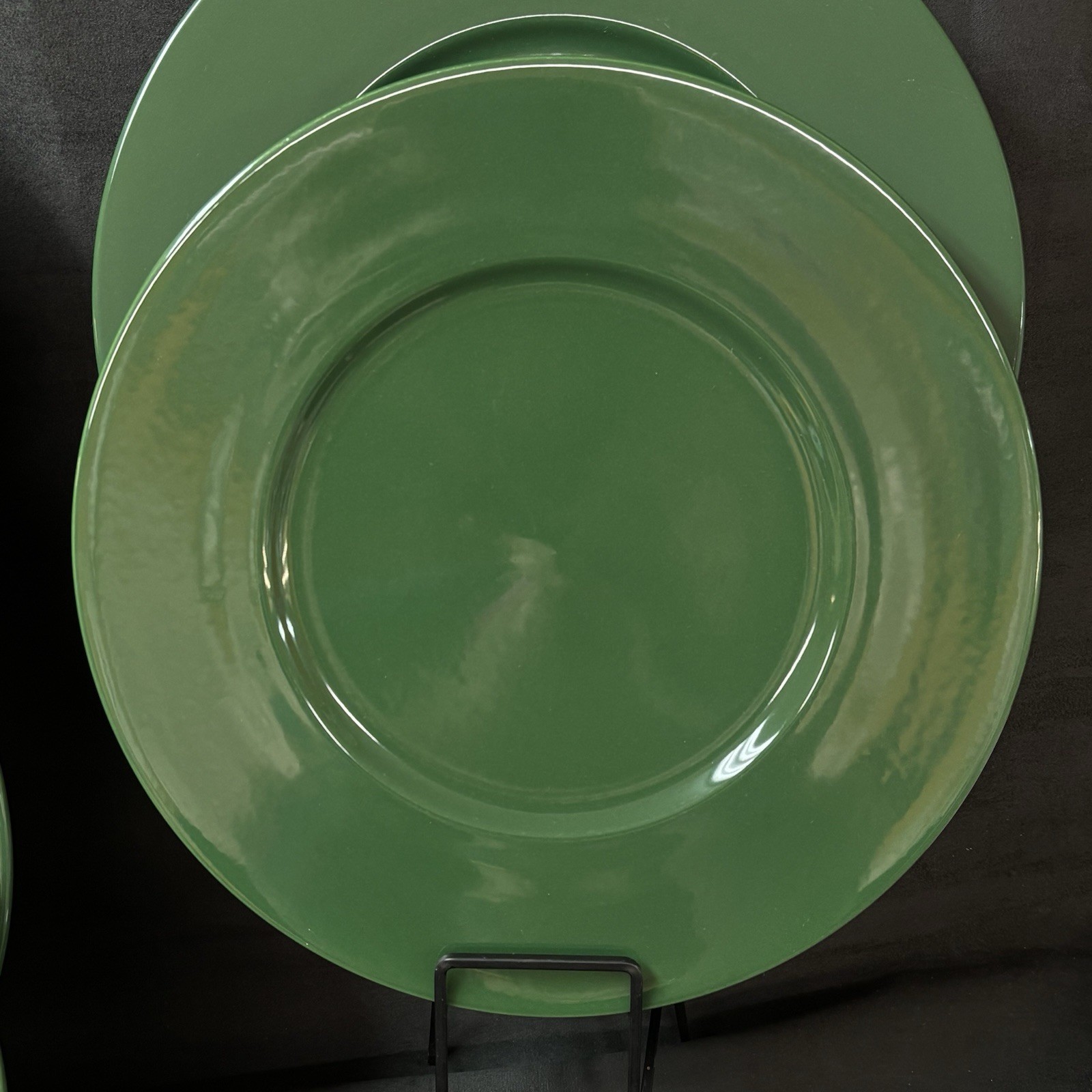 Mikasa Color Spectrum CA401 Hunter Green Charger Plate 12 1/2 Inches