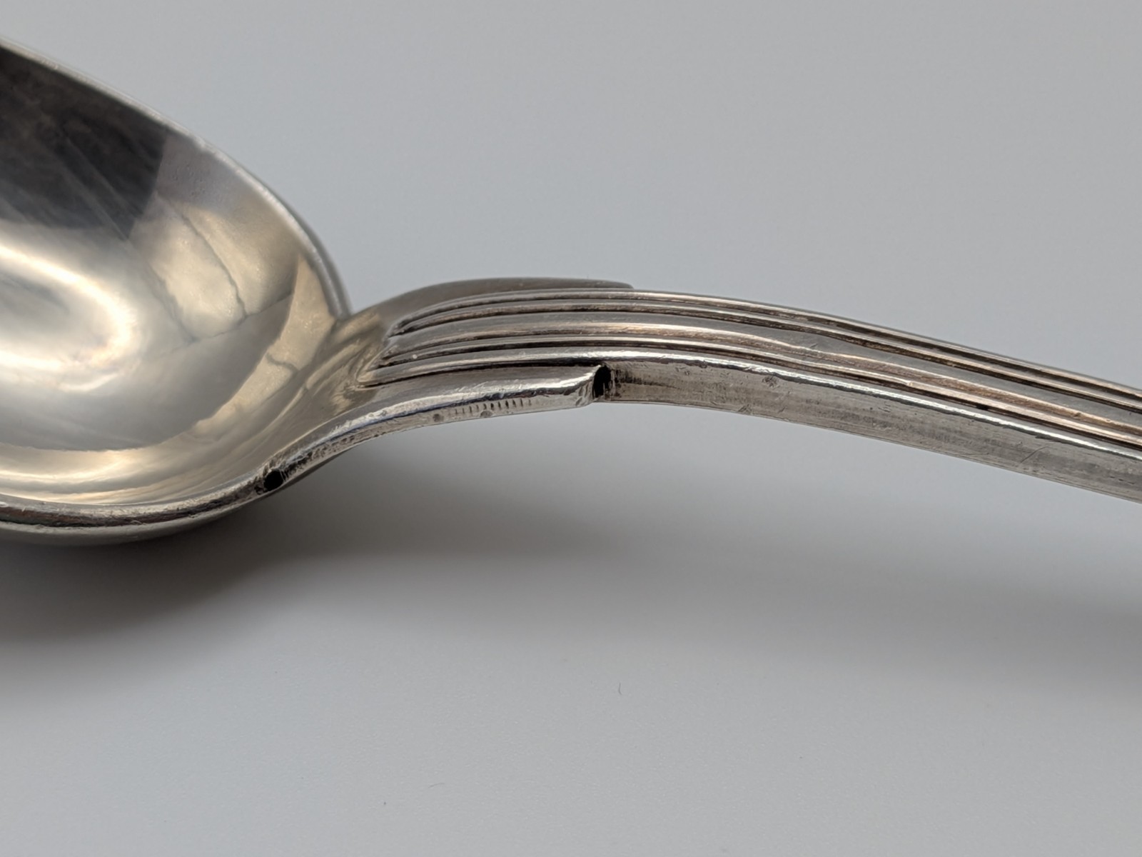 5 Christofle Chinon Pattern Silverplated Teaspoons Dessert Coffee 5 1/2 Inches