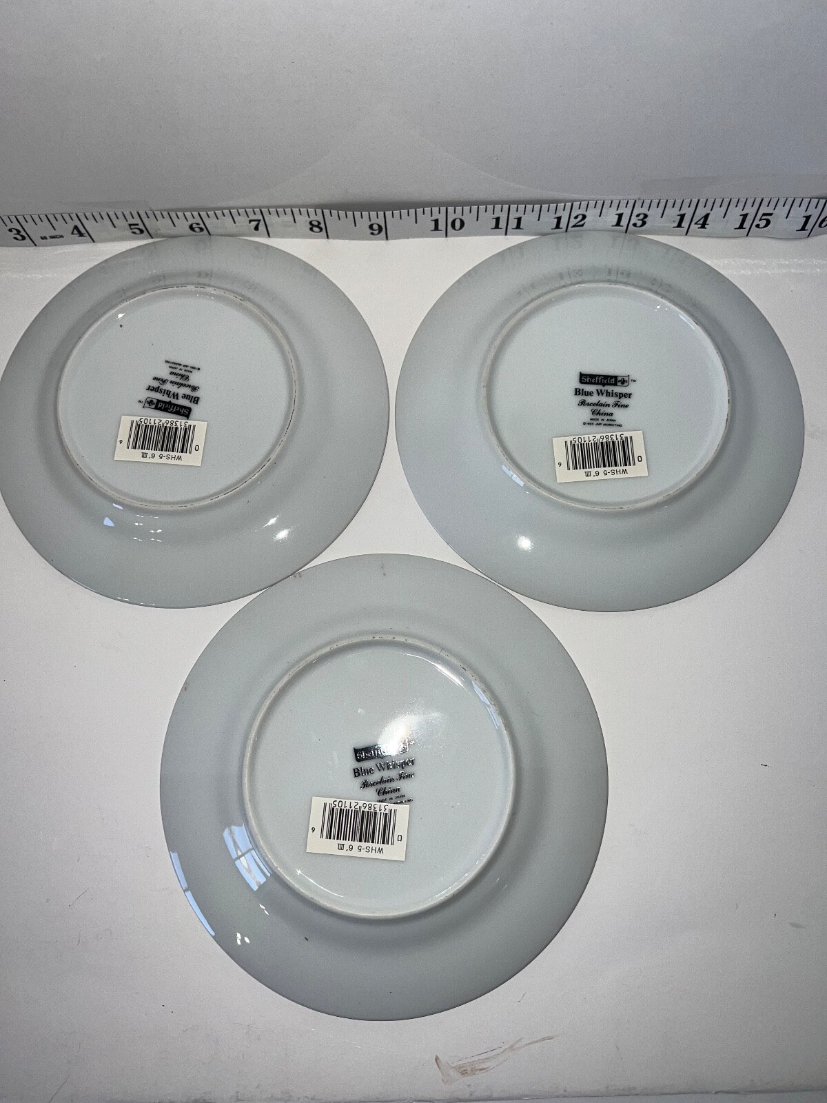 Sheffield Blue Whisper Bread & Butter Plates 6.5″ – Set of 4- Fine China