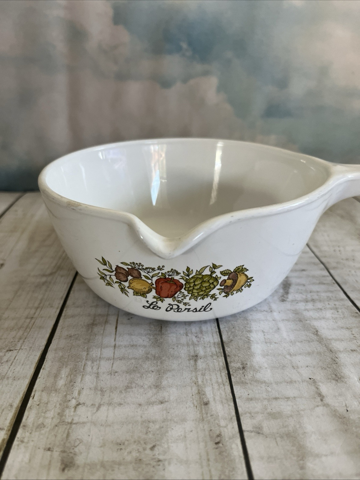 Vintage Corning Ware Sauce Pan “La Sauge” P-89-B 2 1/2 Cups No Lid