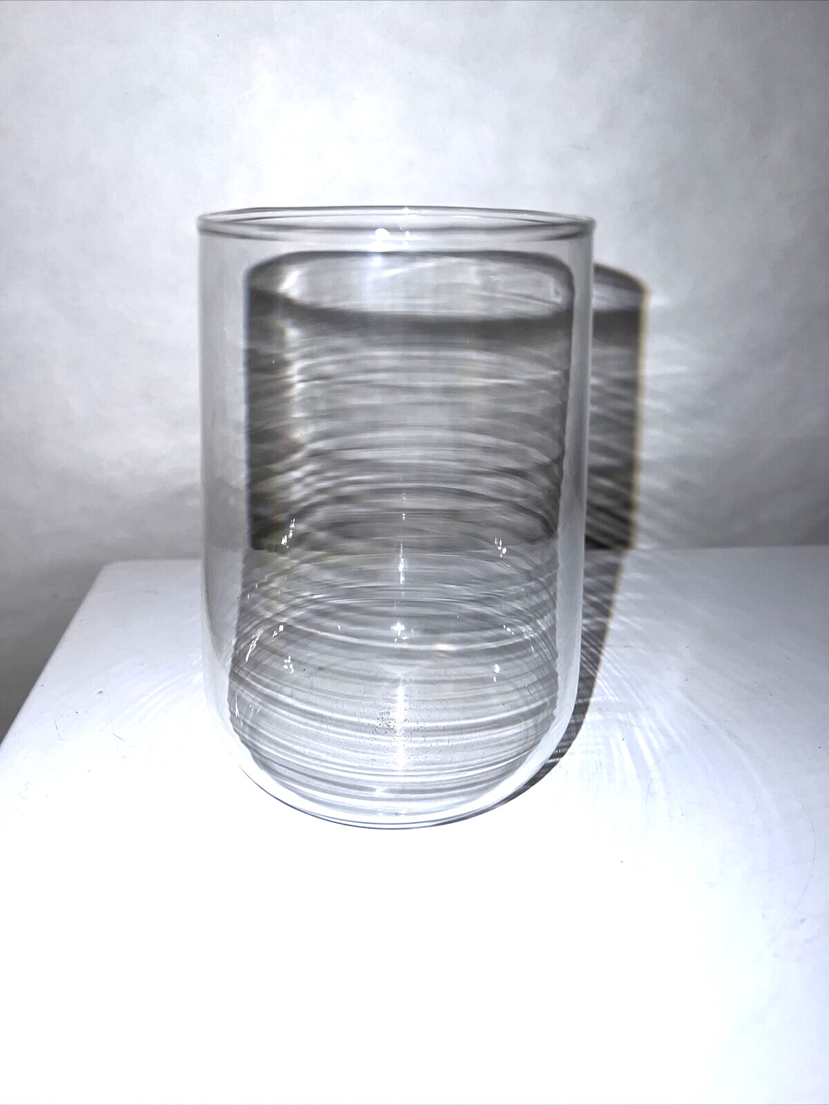 2 Vintage Corning Glas-Snap GLASSES ONLY 12 oz Hot Cold Beverages Glass Snap
