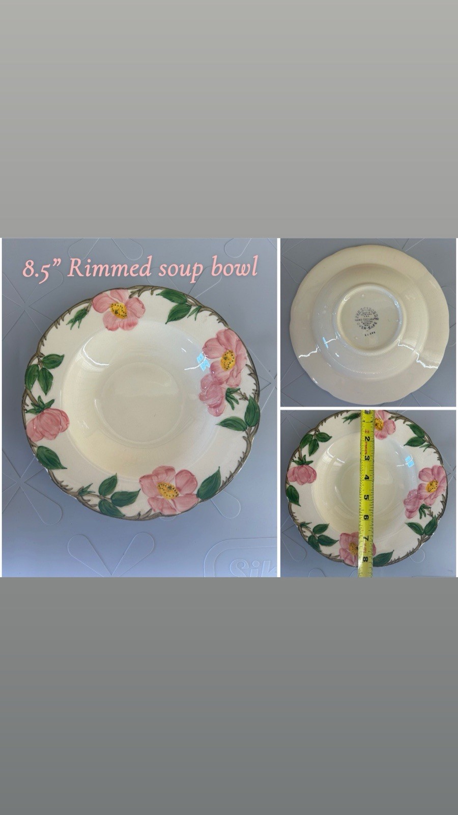 Vintage Franciscan Desert Rose HUGE Lot USA Made Plates Bowls Serving Pieces