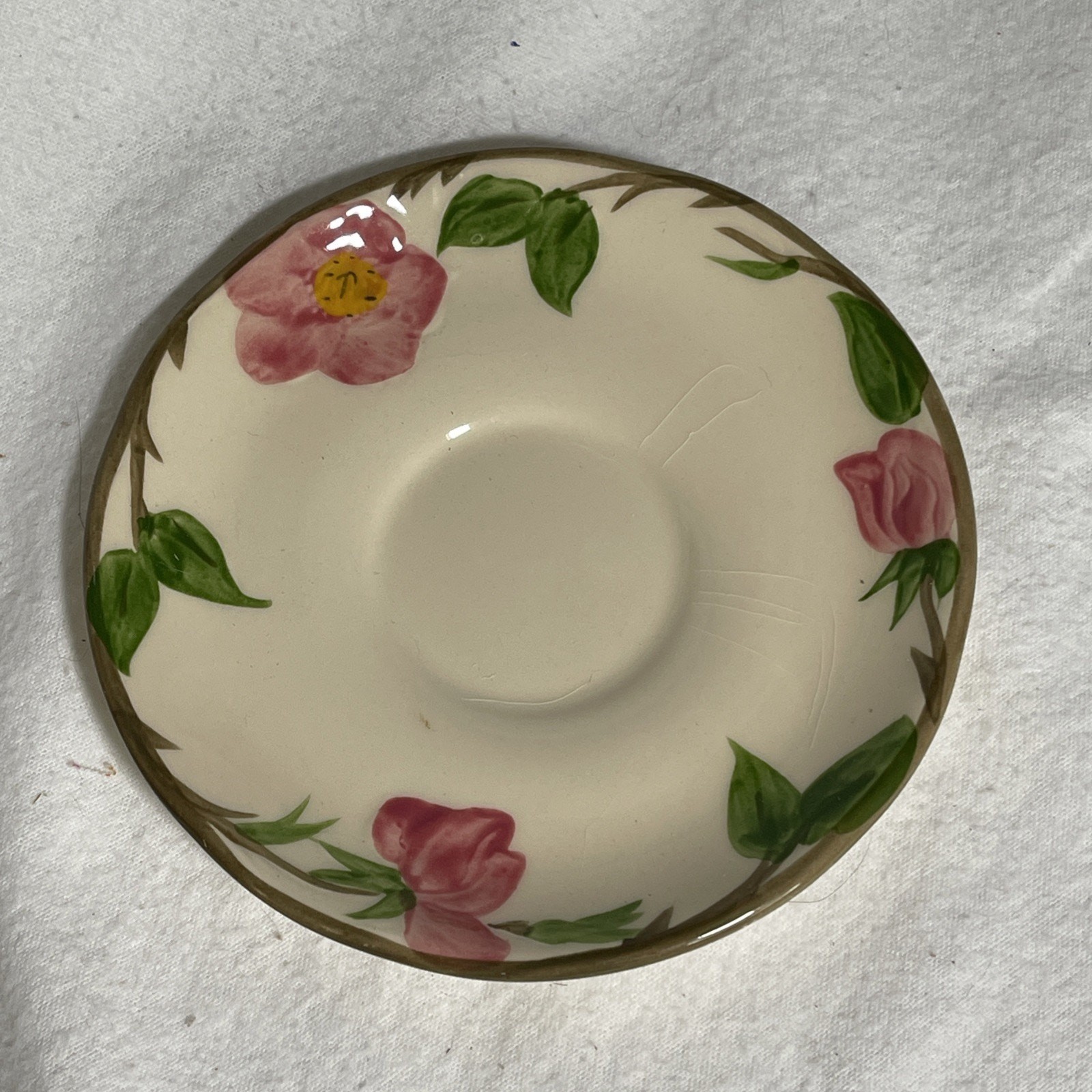 Vintage Franciscan Desert Rose Saucer Only California USA