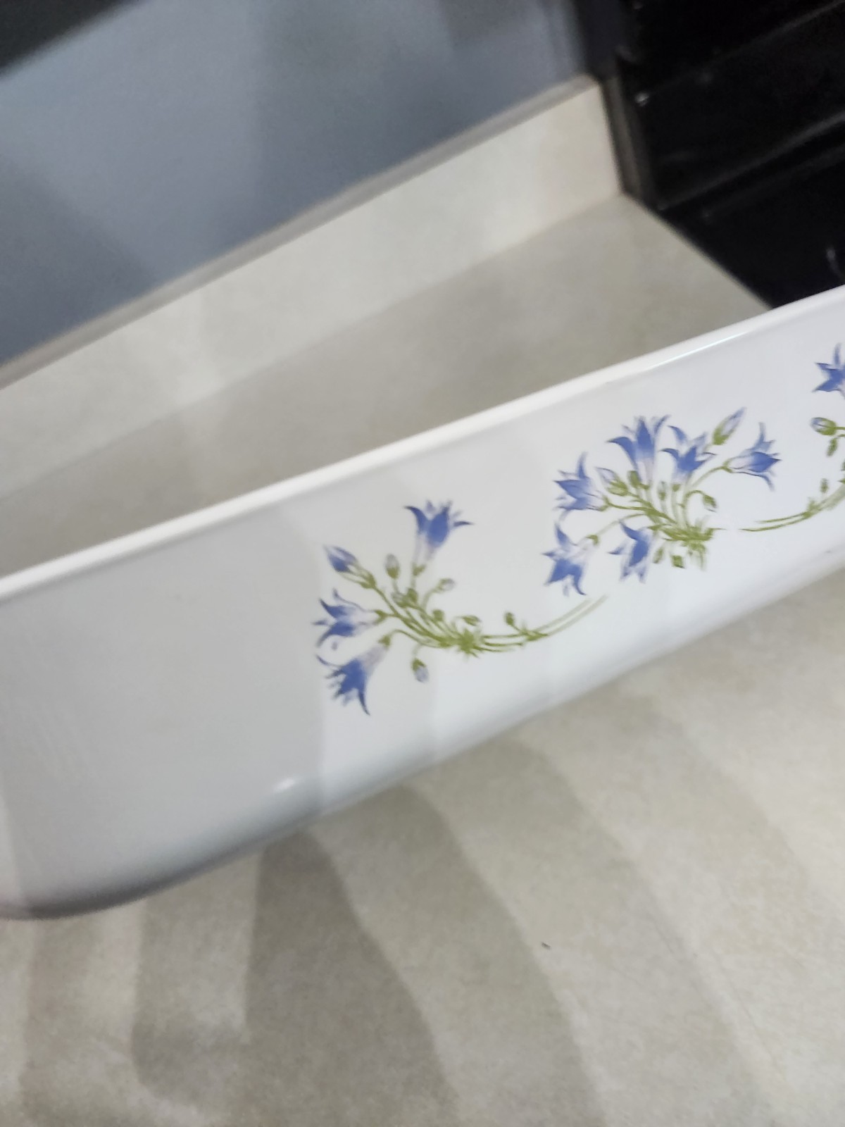 Corning Ware Blue Dusk Rectangular Open Roaster / Lasagna Casserole Pan A-21-B-N