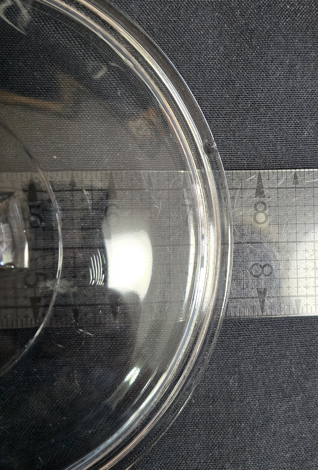 Pyrex L21C Glass Replacement Lid 7.25″ Round Clear for 1.5 Qt Corning Casserole