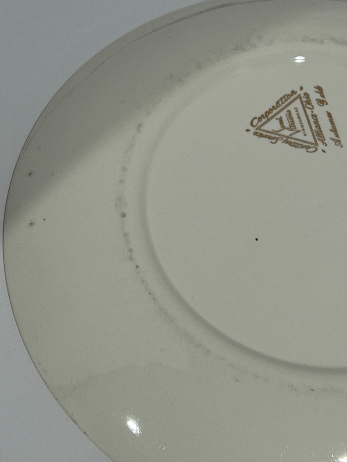 Set of 6 Plates, Bowls Autumn Gold Century Service Semi Vitreous Wheat Yellow