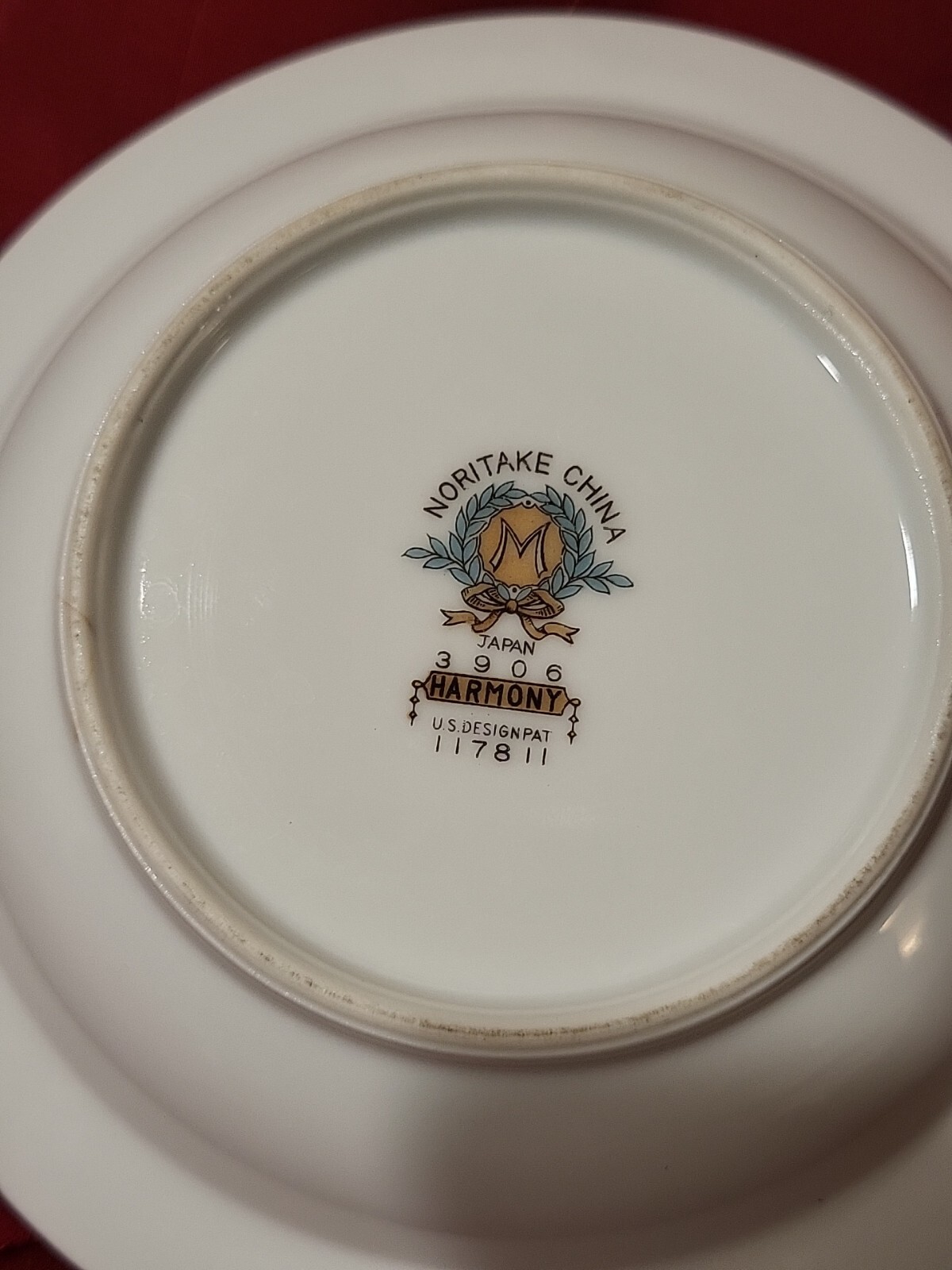 Noritake China Harmony 3906 Gold Trim 5-3/4″ DESSERT FRUIT BERRY BOWL 117811