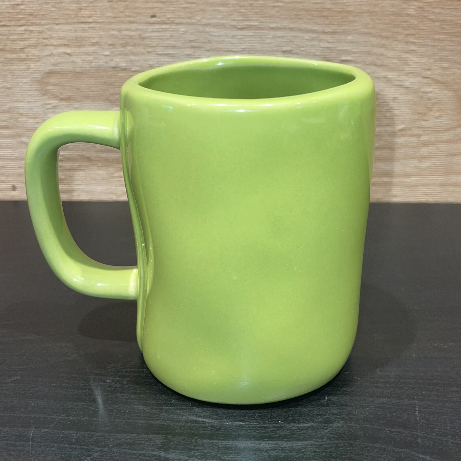 RAE DUNN by Magenta Green Halloween TOXIC Coffee Mug Cup Holiday Decor NWT HTF