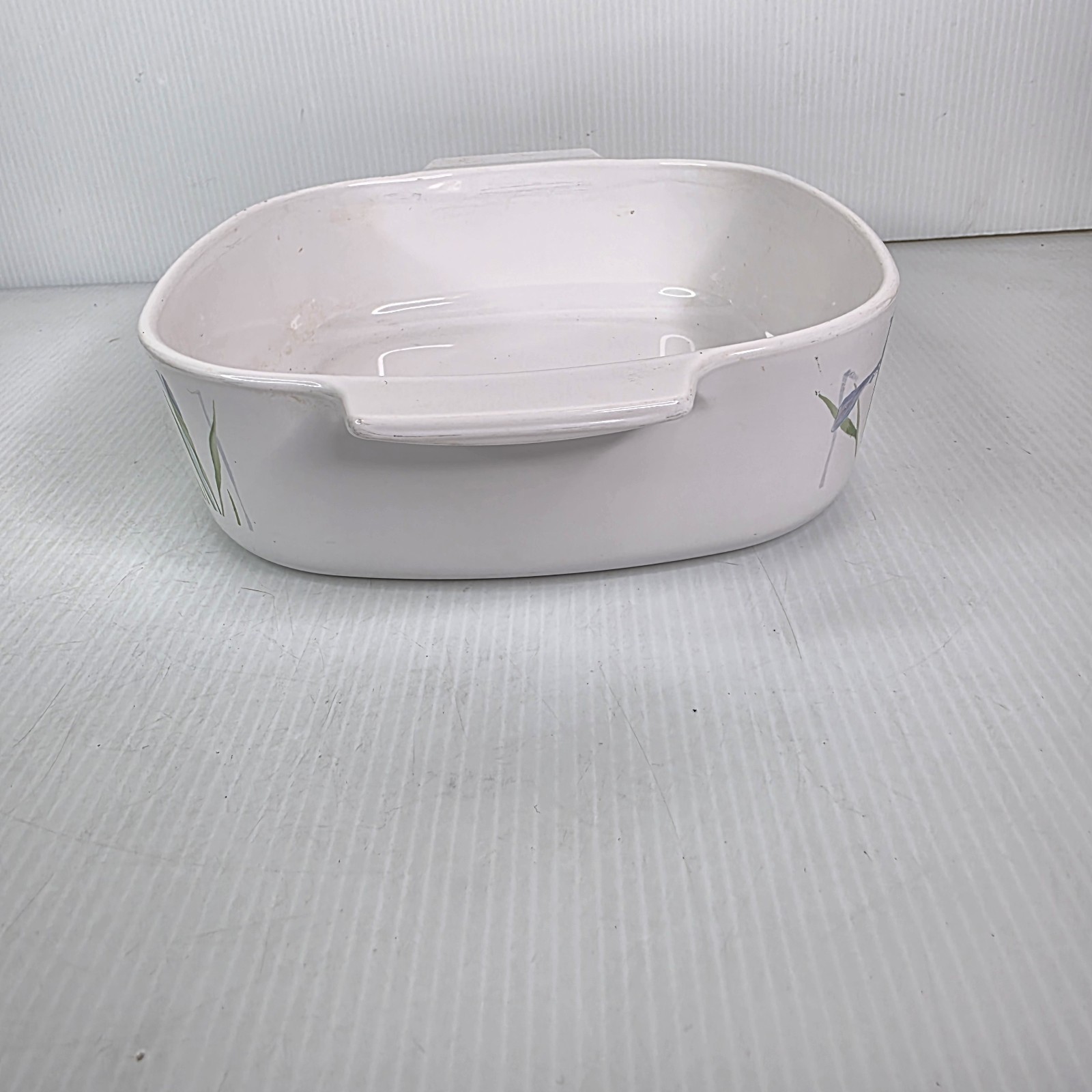 Vintage Corning Ware Shadow Iris A-2-B Casserole Dish 2 Liter
