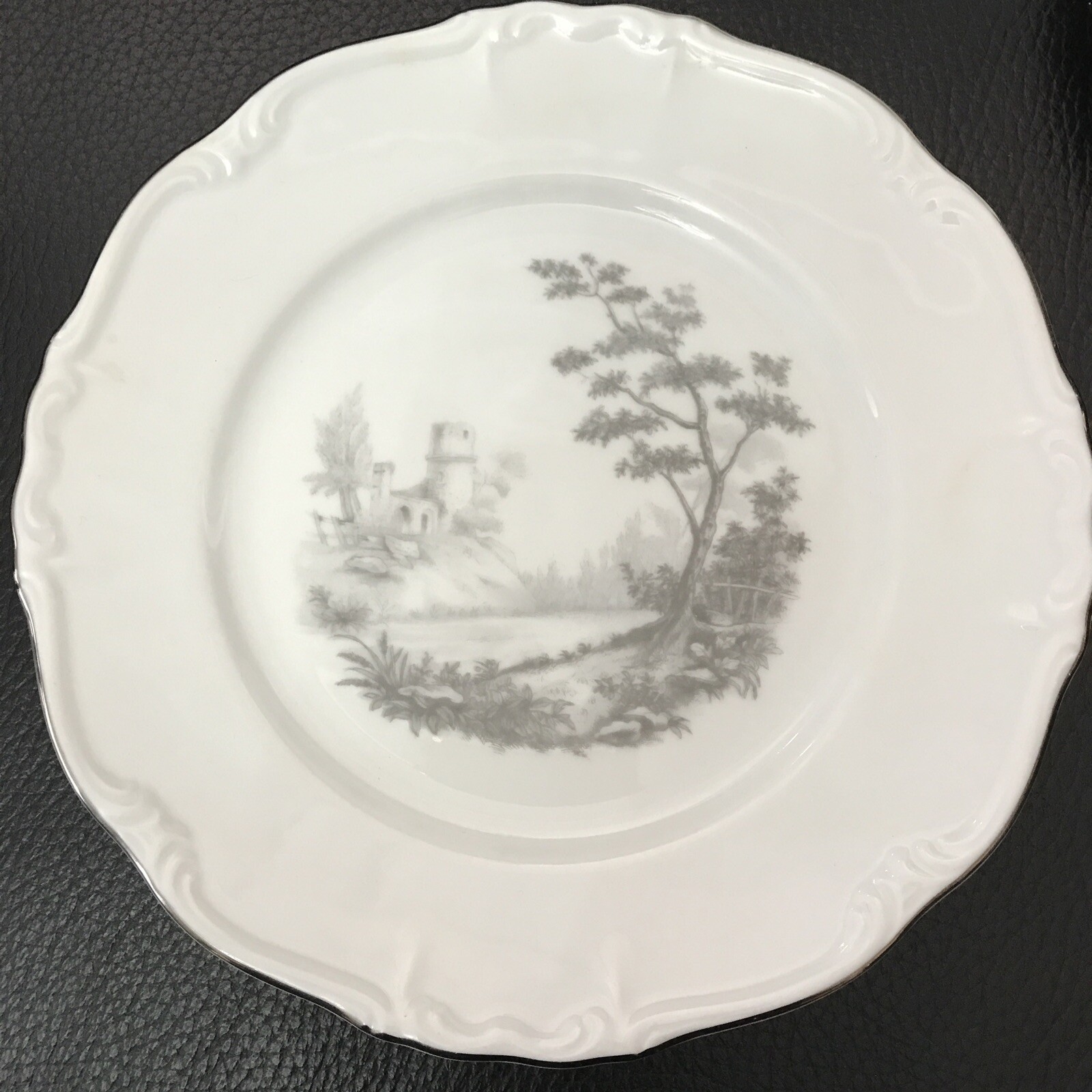 Edelstein Maria Theresa Set Of 4 Plates: Dinner , Salad, Bread, Dessert. Exc!