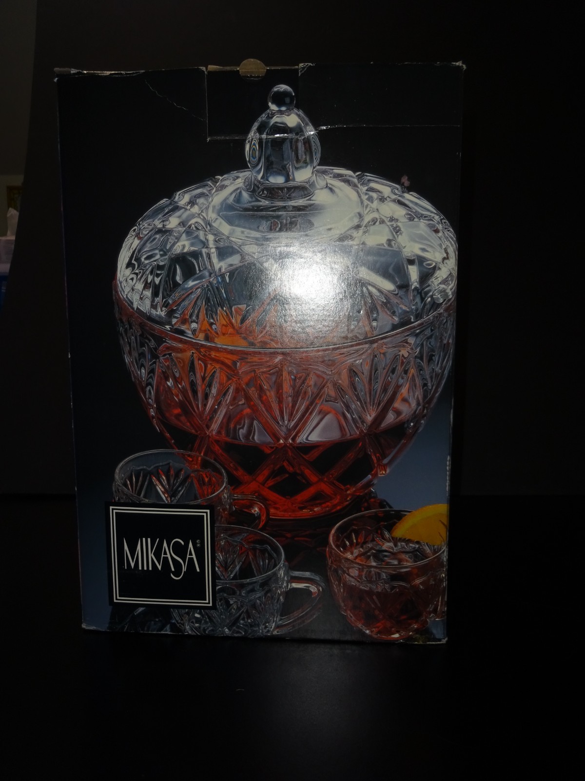 Mikasa Roxborough SA 809/951 Punch Bowl Set 10 pc Germany NIB CR16