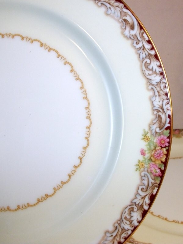 Noritake Harmony Lot of 2 Salad Plates #3906