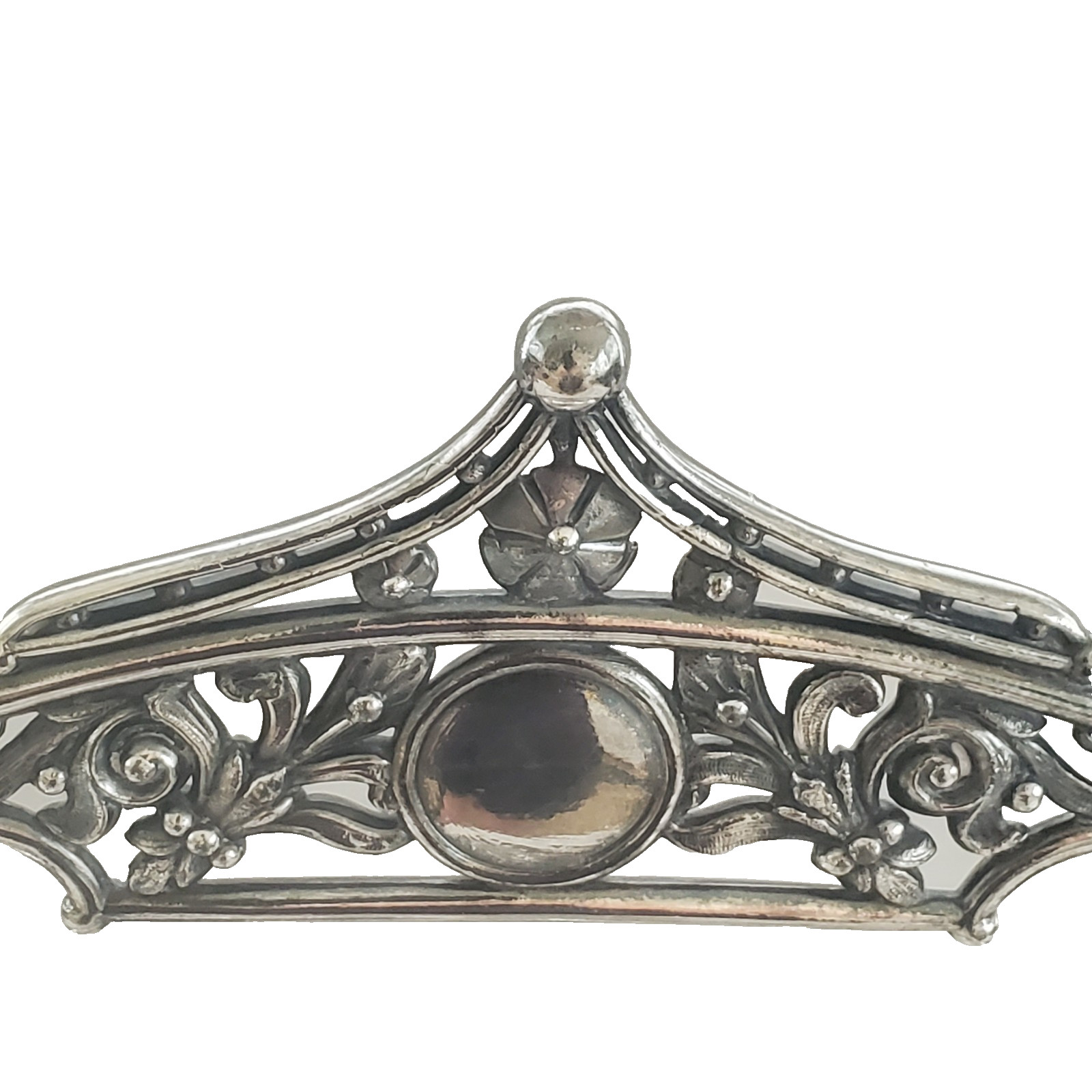 Antique Silverplate Victorian Bride Basket MERIDEN B Co (#1835) Late 19th Cent