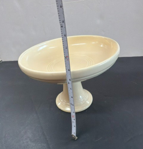 Fiestaware Vintage Sweets Comport Compote Dish Ivory S*