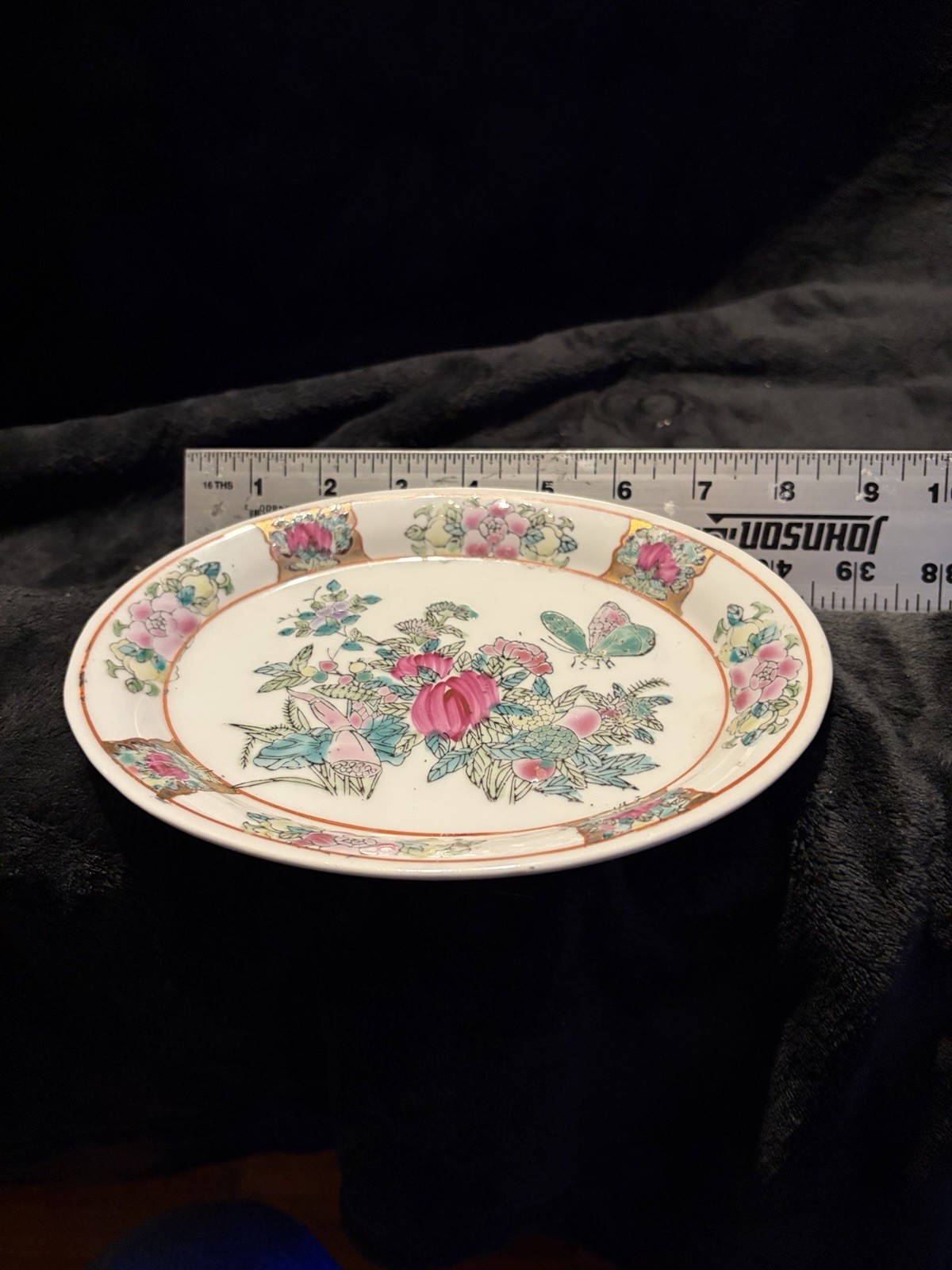 John Maddock & Sons Indian Tree 8.5in X 6.5in Oval Serving Platter Tree Of Life
