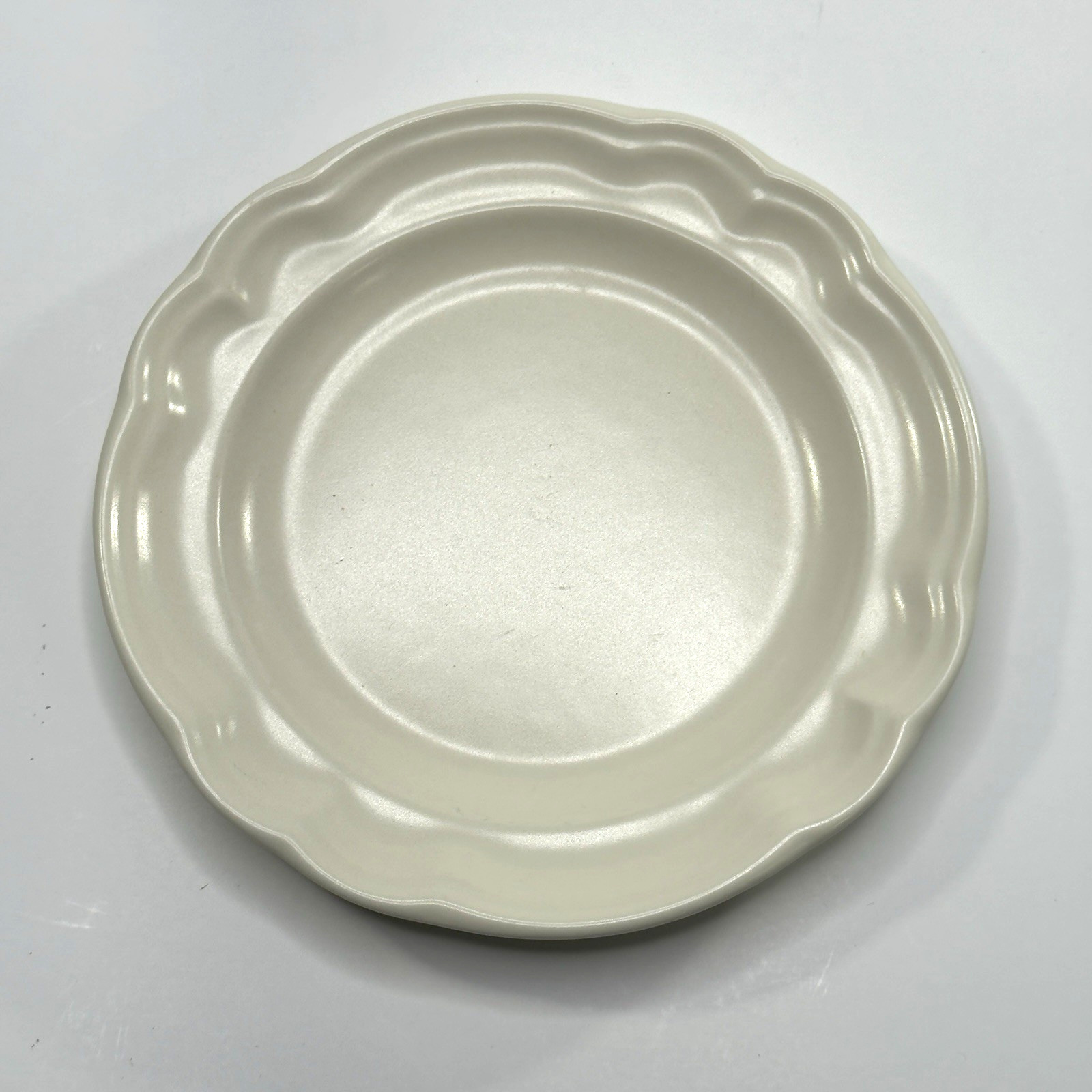 Vintage Pfaltzgraff Gazebo White Salad Plate 7.25” Scalloped Edge Replacement