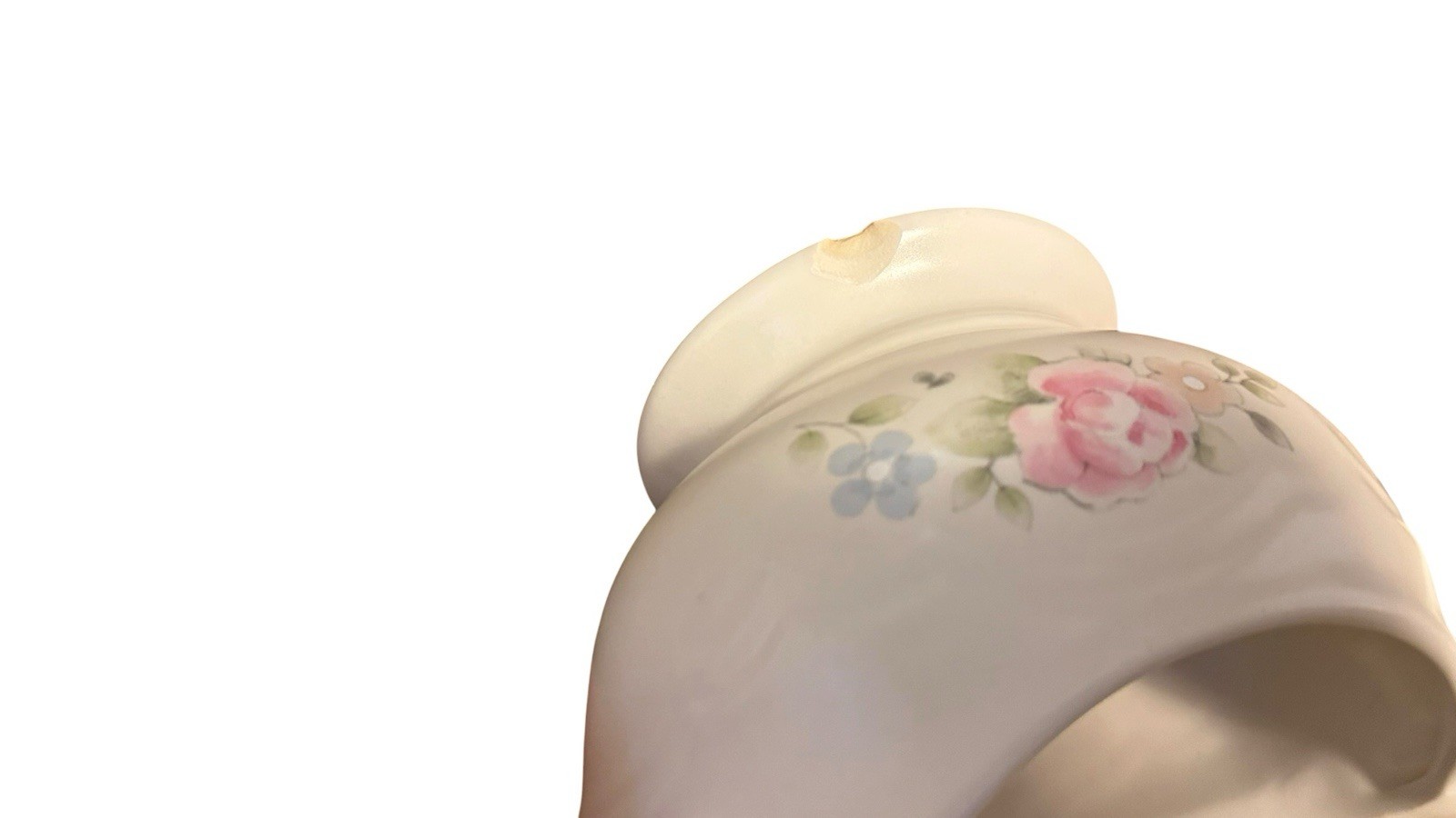 Vintage Pfaltzgraff Tea Rose Stoneware Gravy Boat with Matching Soup Bowls Set