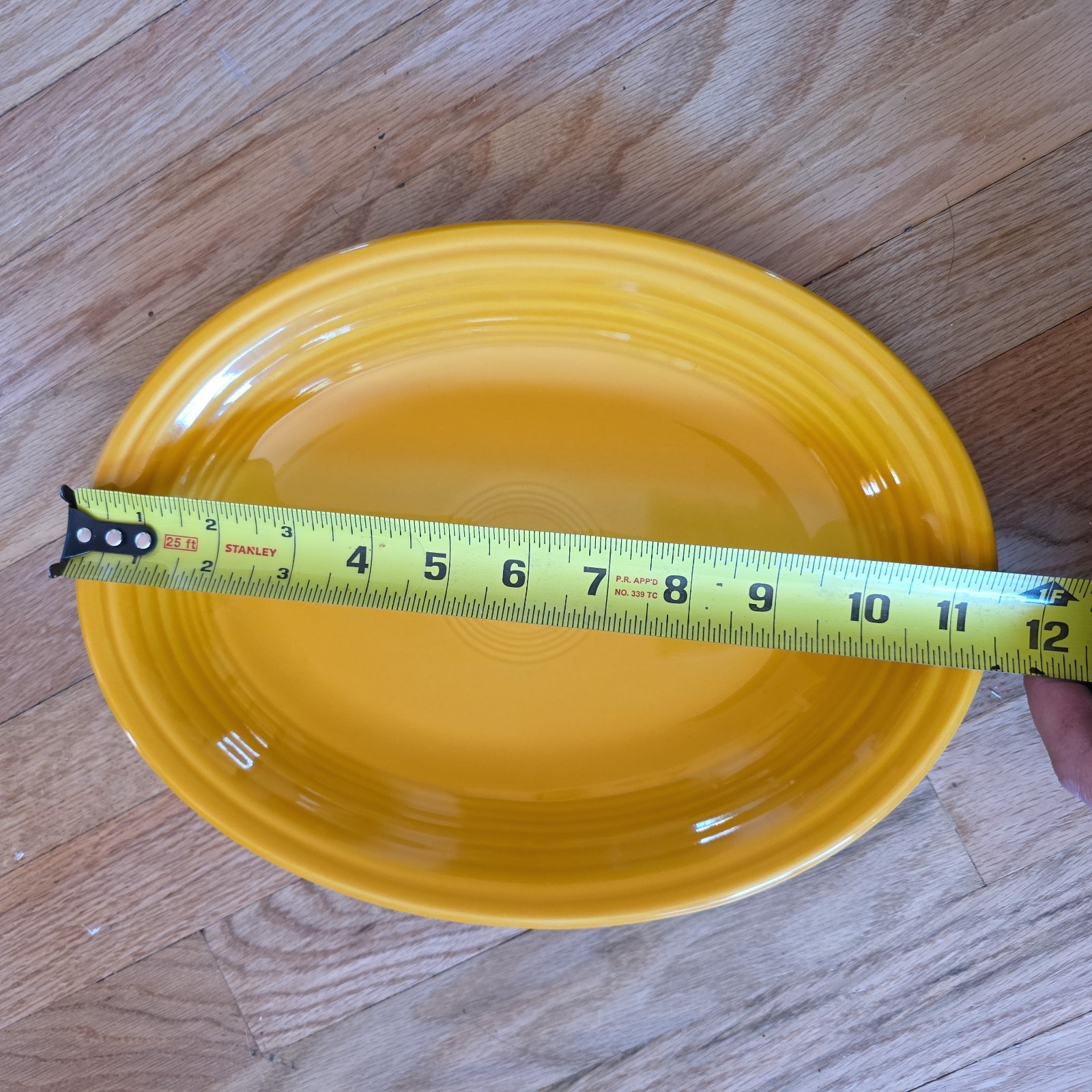 Fiestaware Marigold ?? Daffodil ?? Yellow Large 11.5” Platter Fiesta HLC