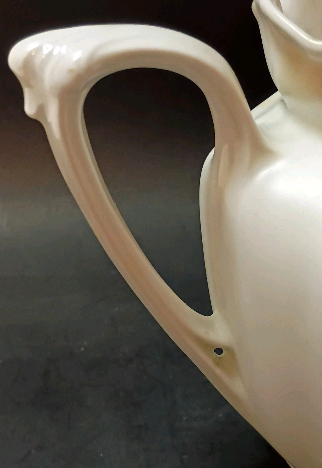 RS Prussia Porcelain Hot Chocolate Pot, Creamer & Sugar Bowl W/lid Roses Fluted